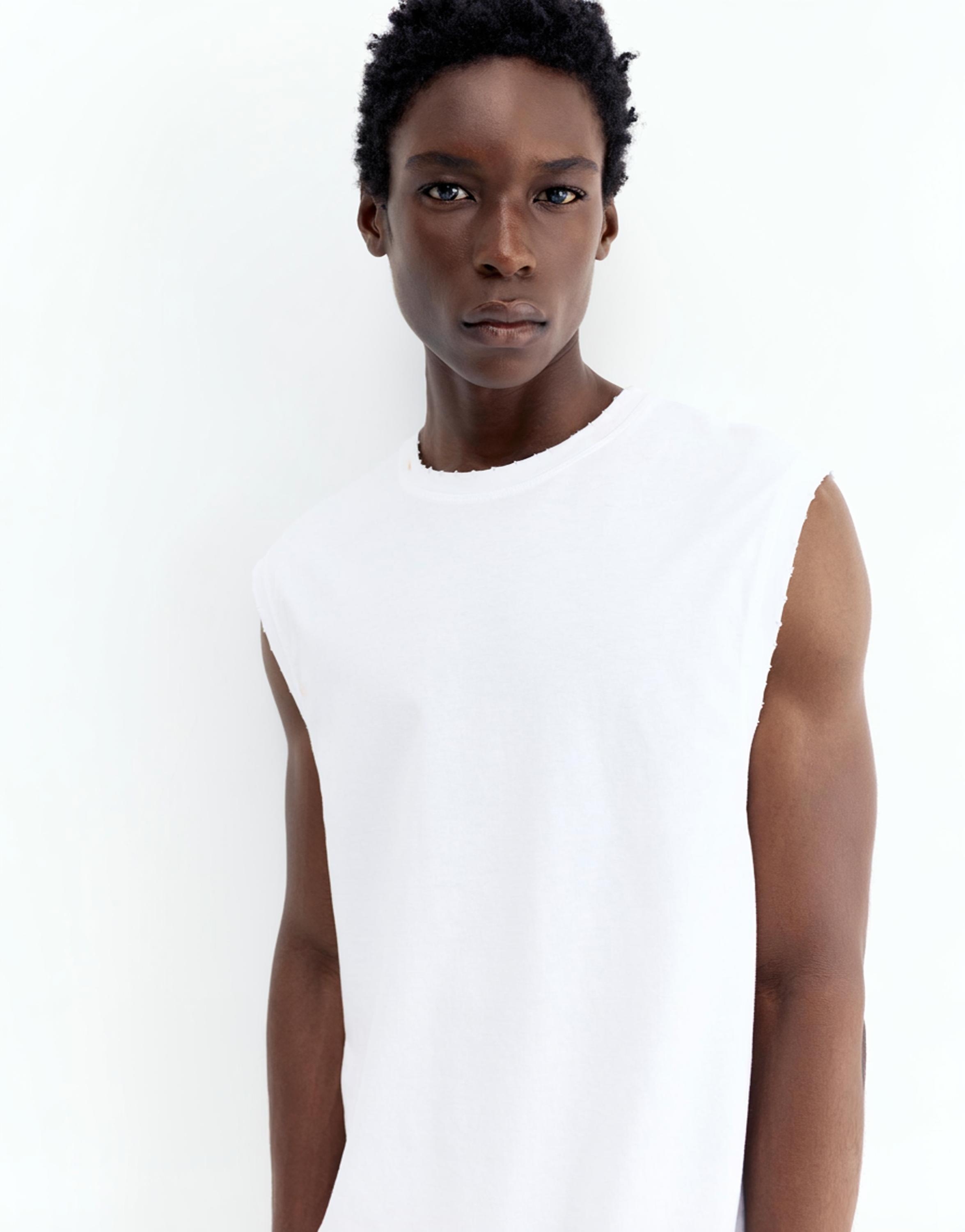 Strappy top — Off white