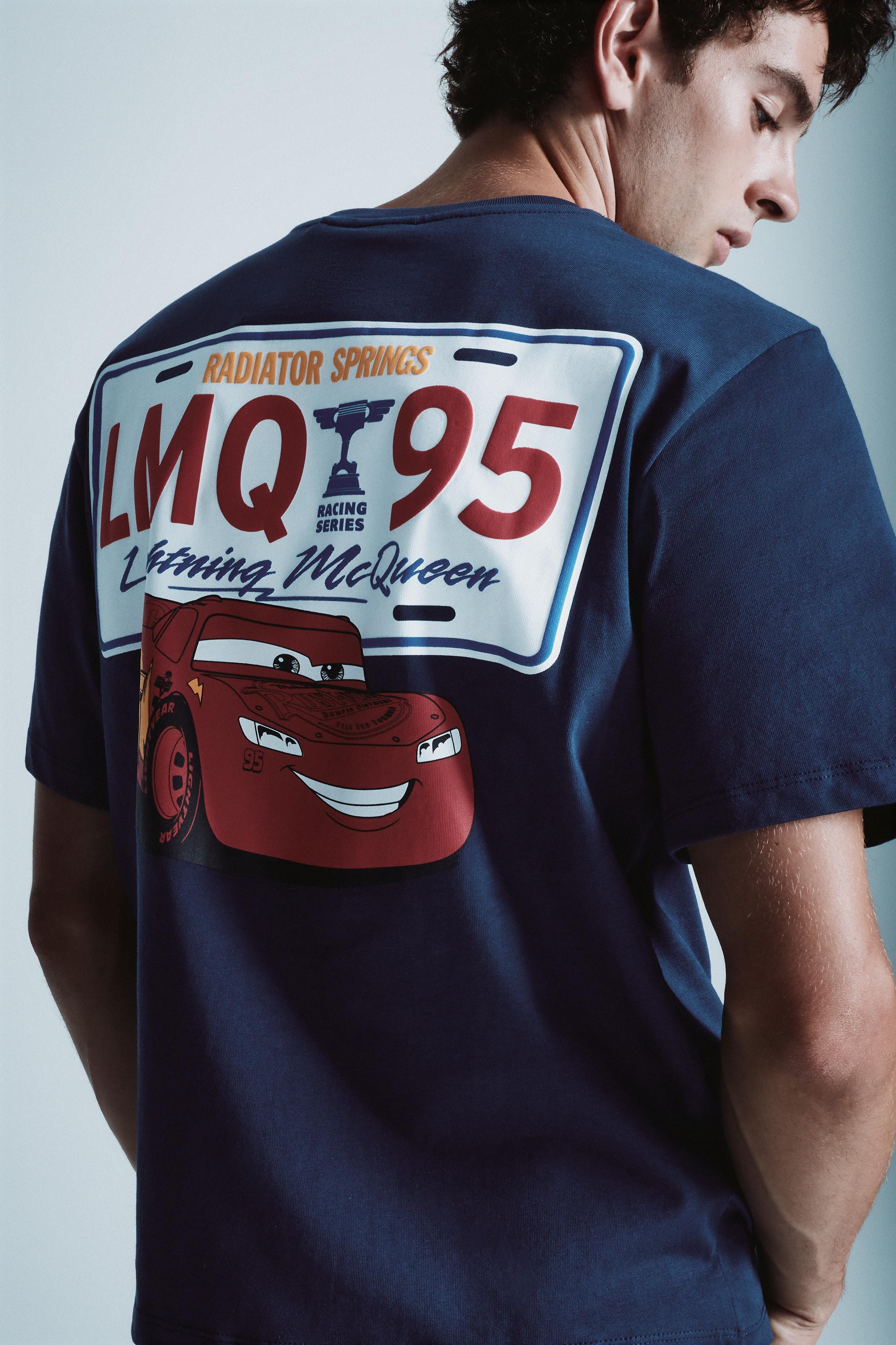 Blue Cars T-shirt — Navy