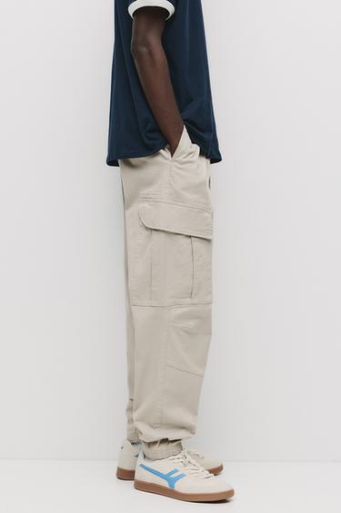 Cargo jogger trousers — Ice 5