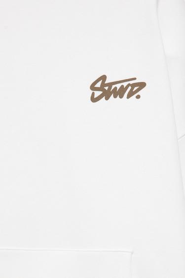STWD leopard hoodie — Ice 7