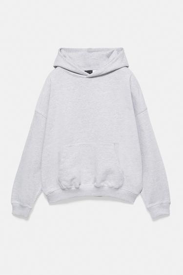 Boxy fit hoodie — Pale marl 6