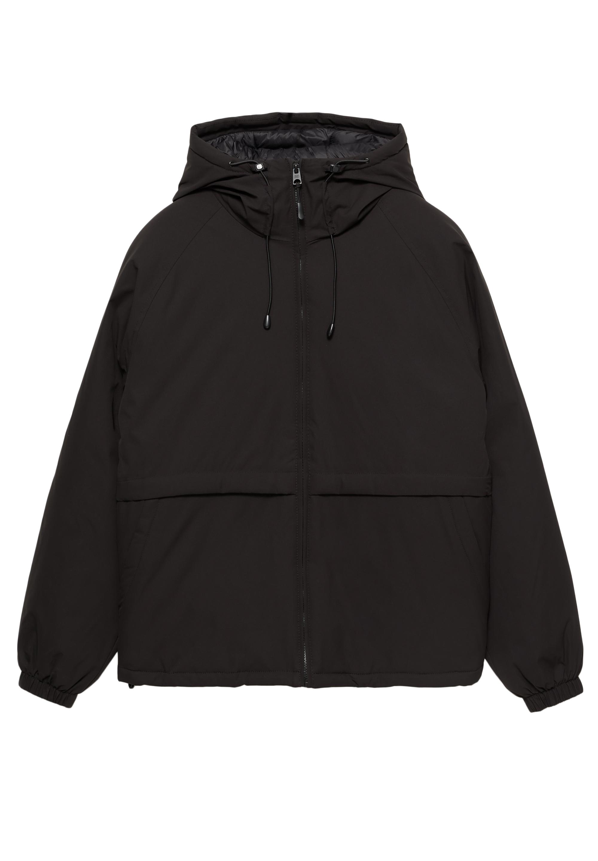 Dik yaka şişme mont - Görsel 34