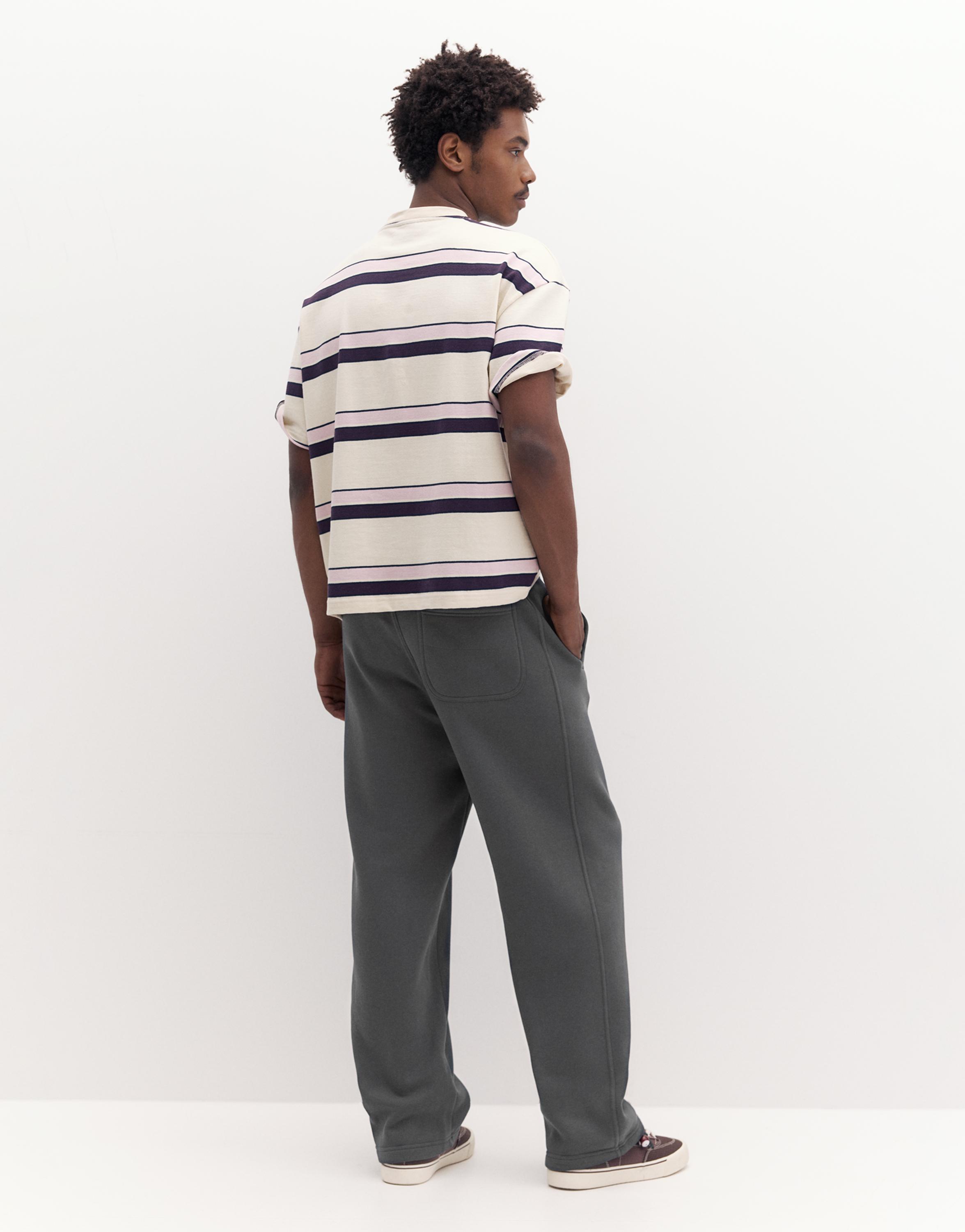 Basic baggy tracksuit bottoms — Anthracite grey