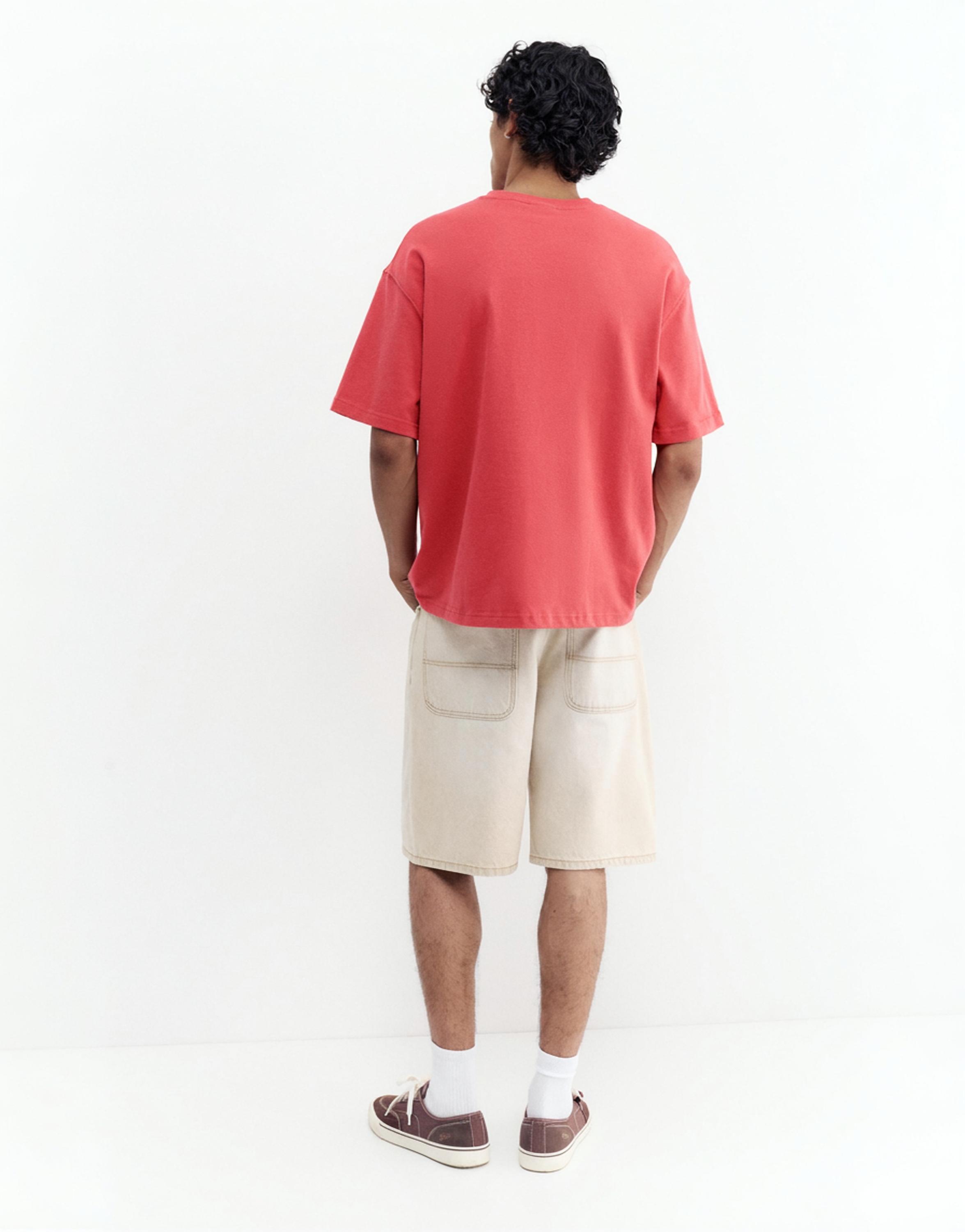 Premium short sleeve T-shirt — Red