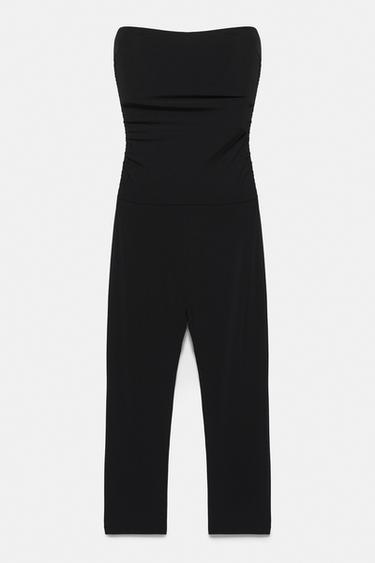 Strapless jumpsuit — Black 8