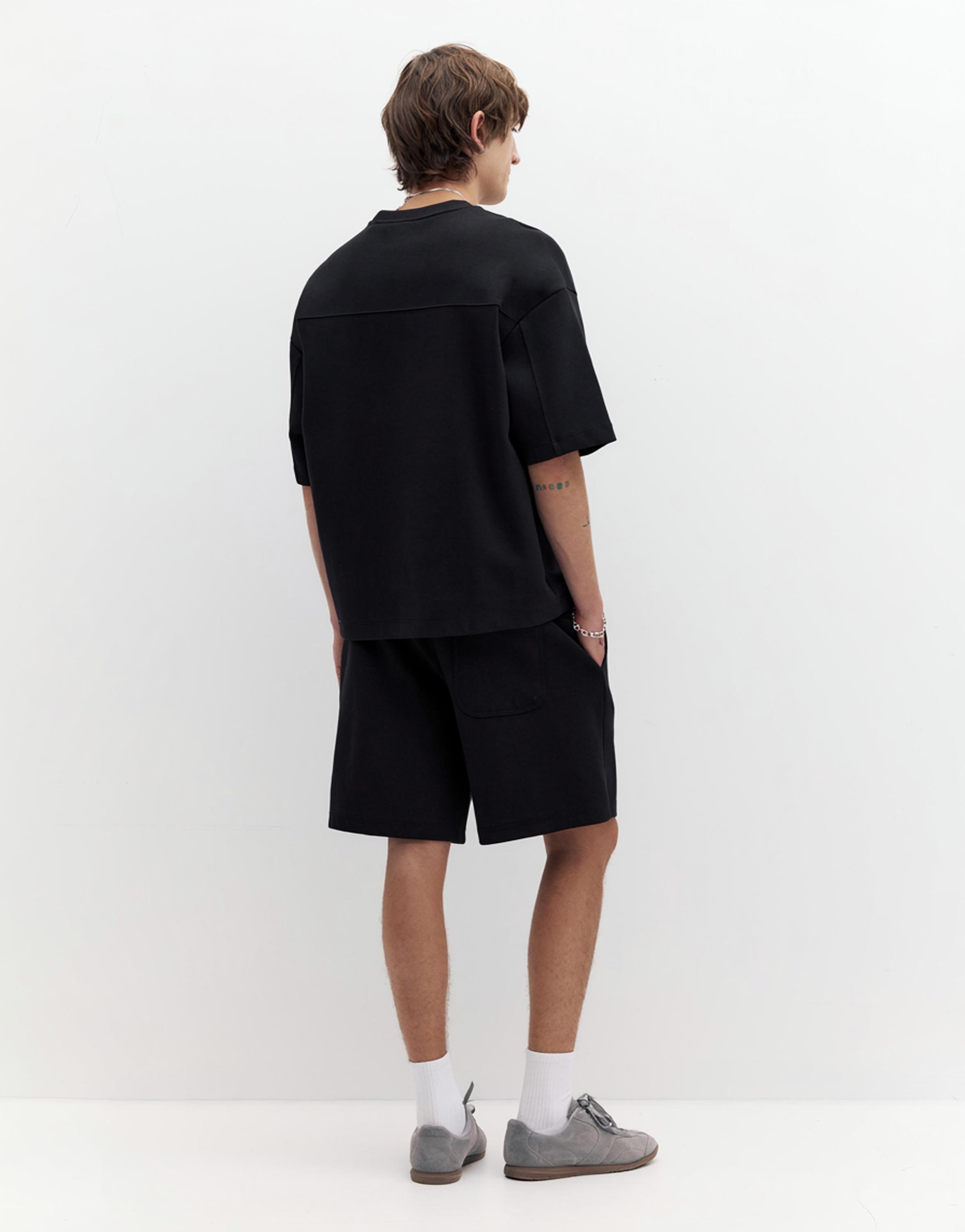 Kısa kollu interlok sweatshirt - Görsel 71