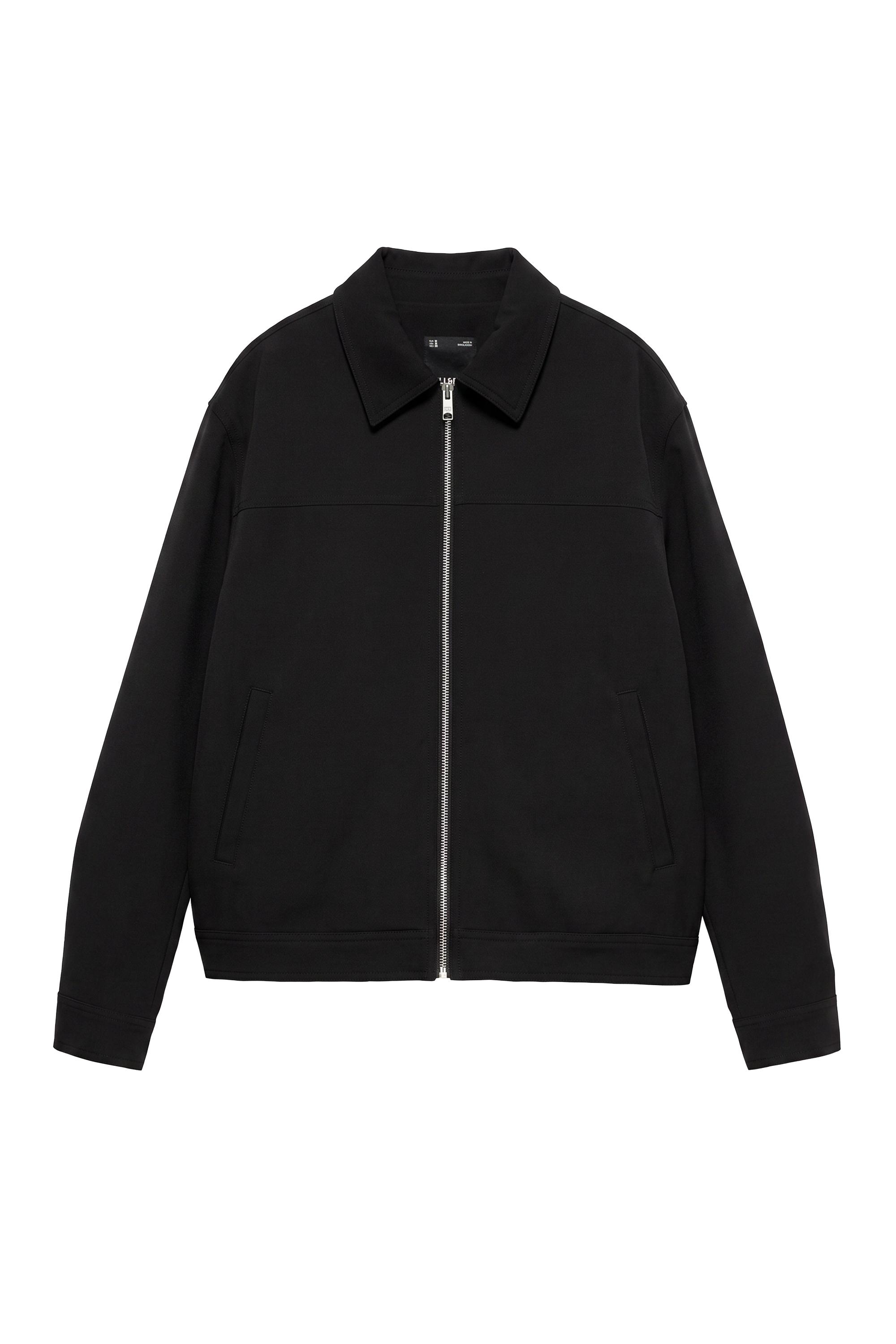 Pull&Bear Fermuarlı tailored fit ceket görsel 2