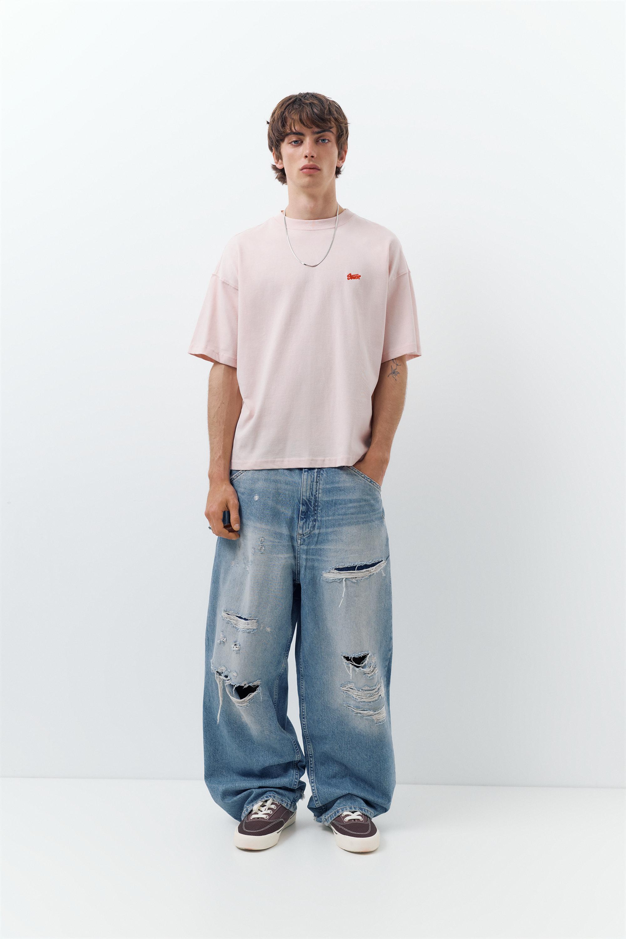 STWD logolu salaş t-shirt - Görsel 108