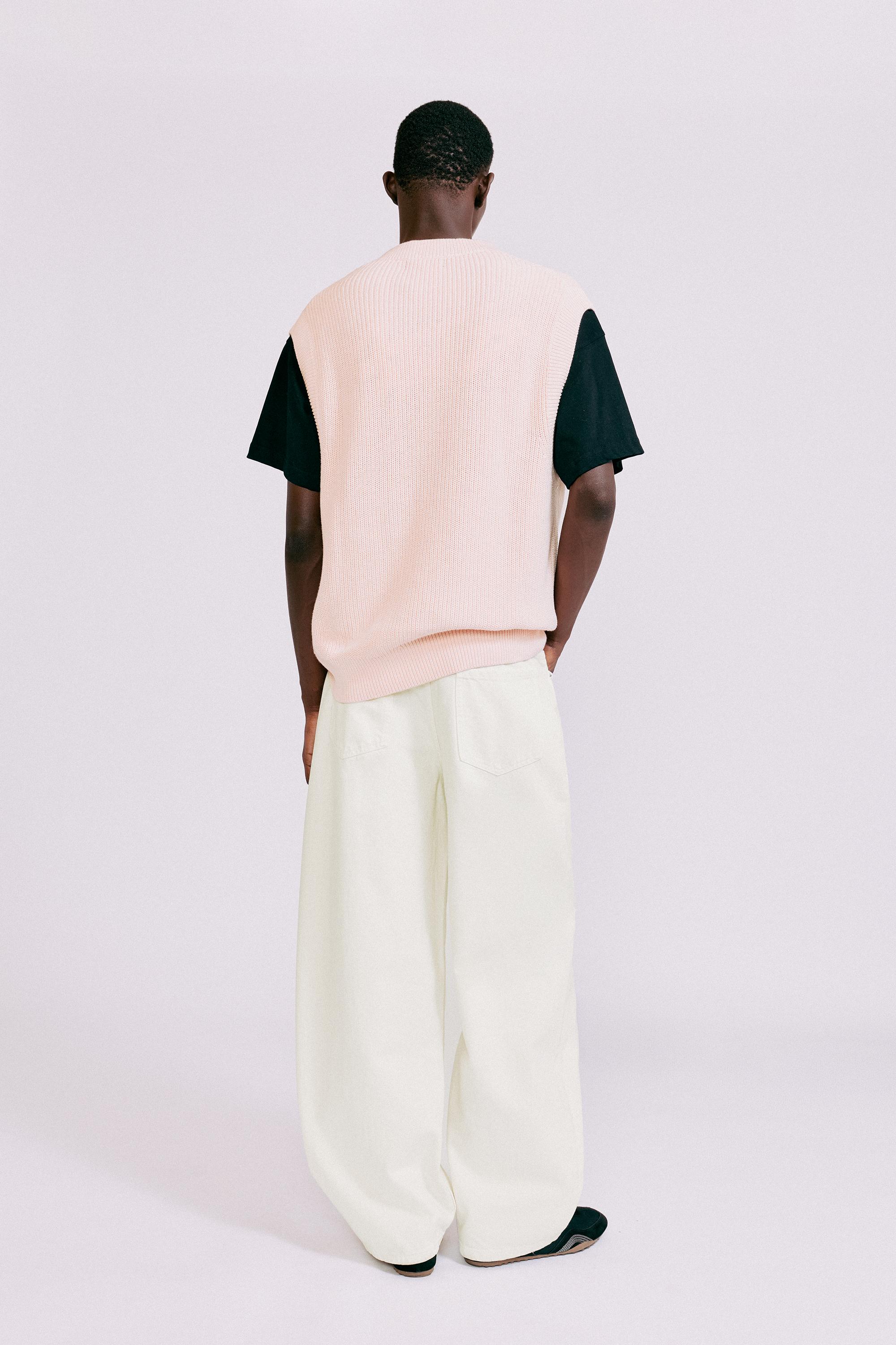 Baggy balloon jeans — White