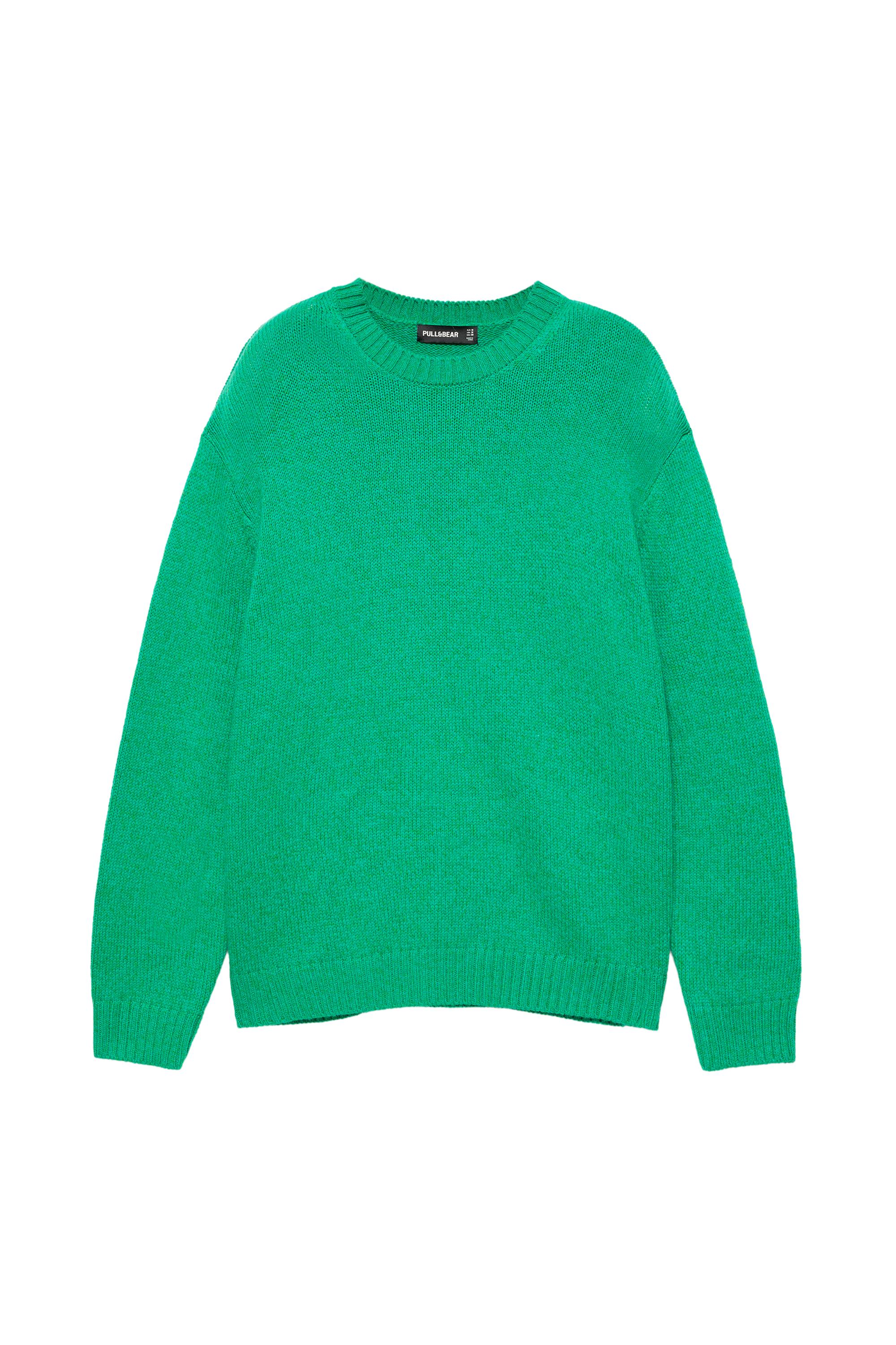 Pull&Bear Bisiklet yaka kazak görsel 4