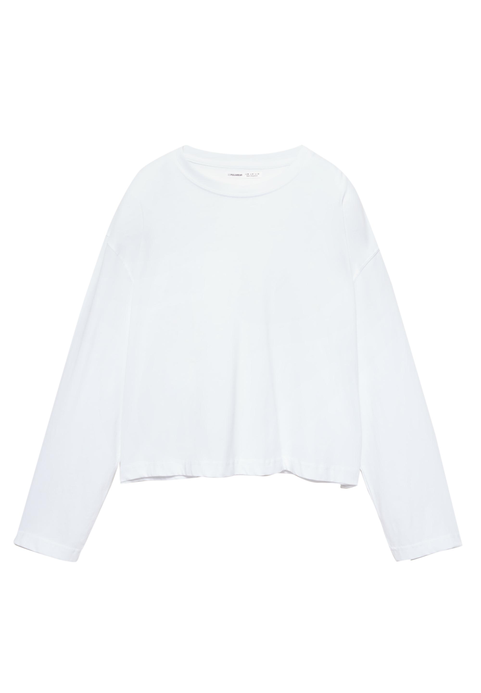 Uzun kollu boxy t-shirt - Görsel 27