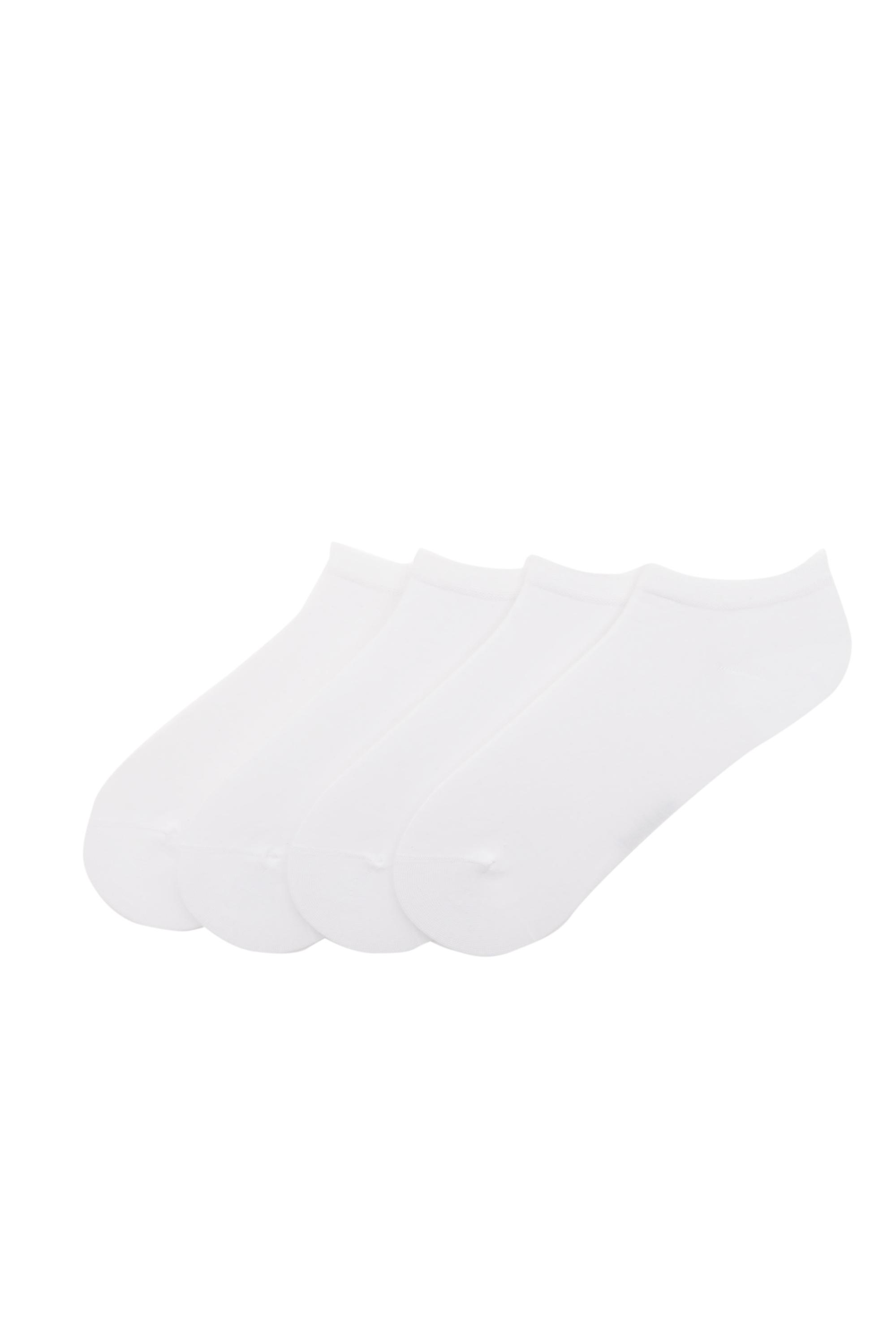 4’lü kısa beyaz çorap paketi - Görsel 3