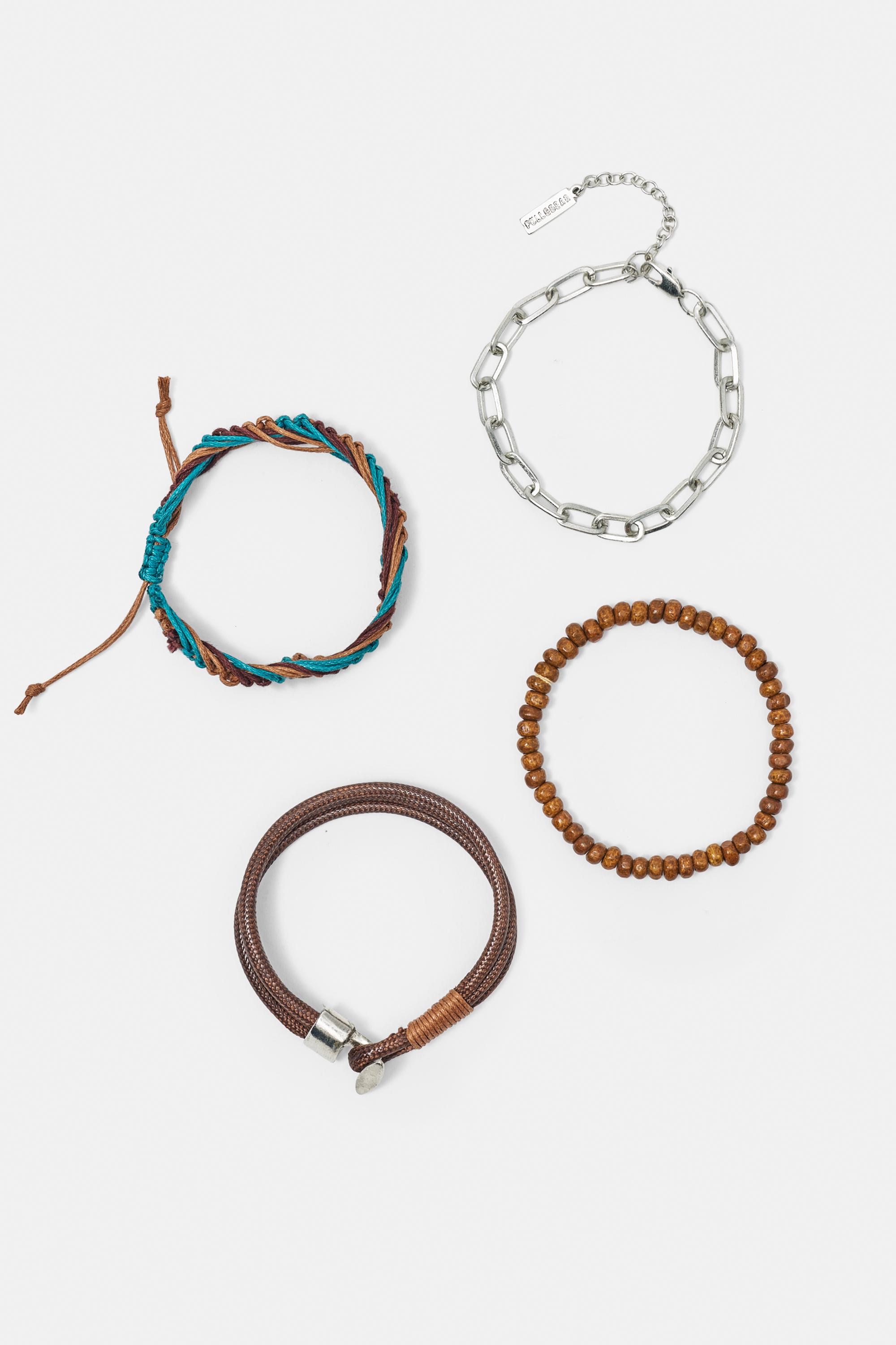 Set 4 Bracciali Combinati