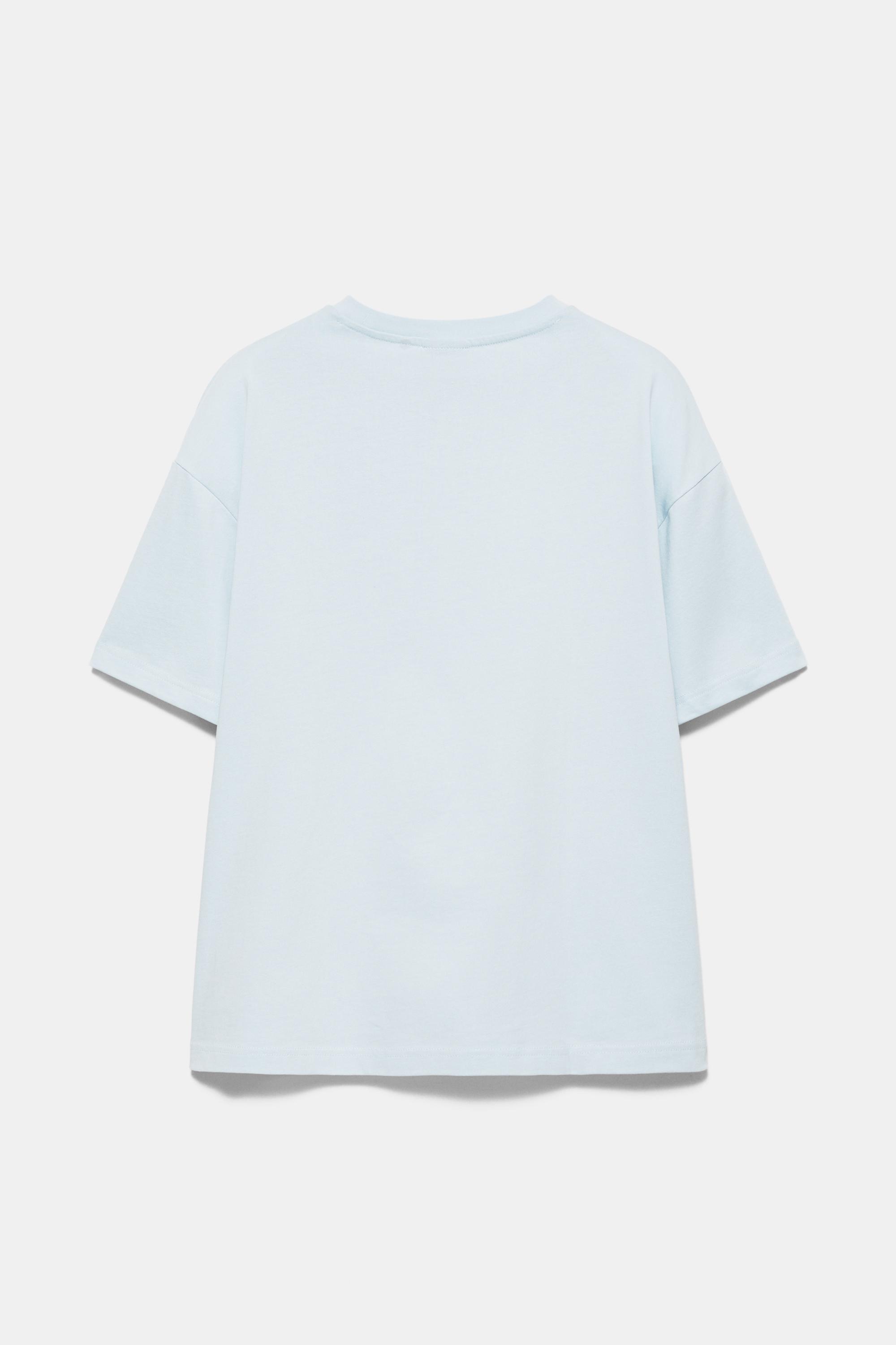 Kutulu grafik t-shirt - Görsel 2