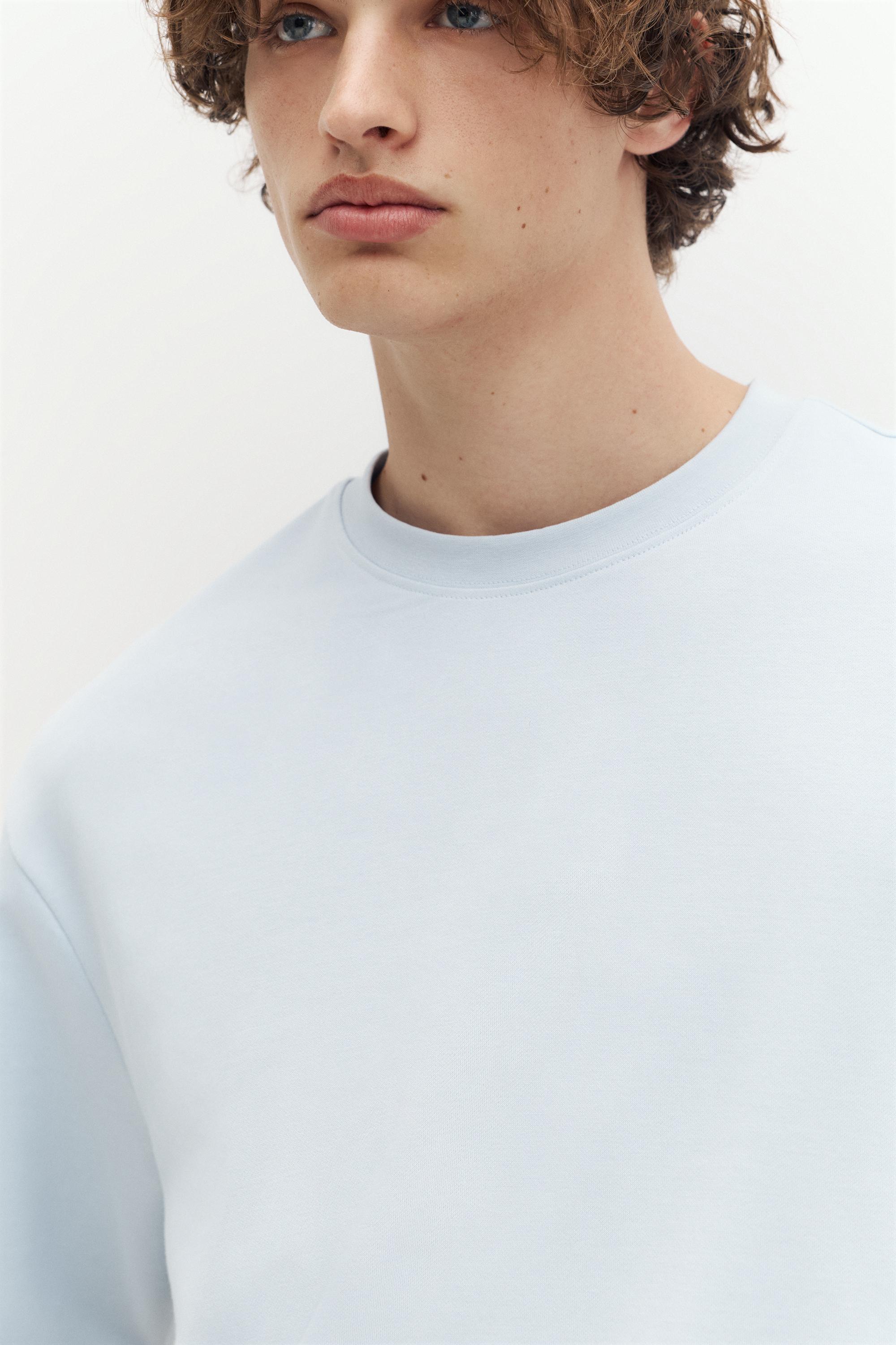 Boxy T-shirt — Blue