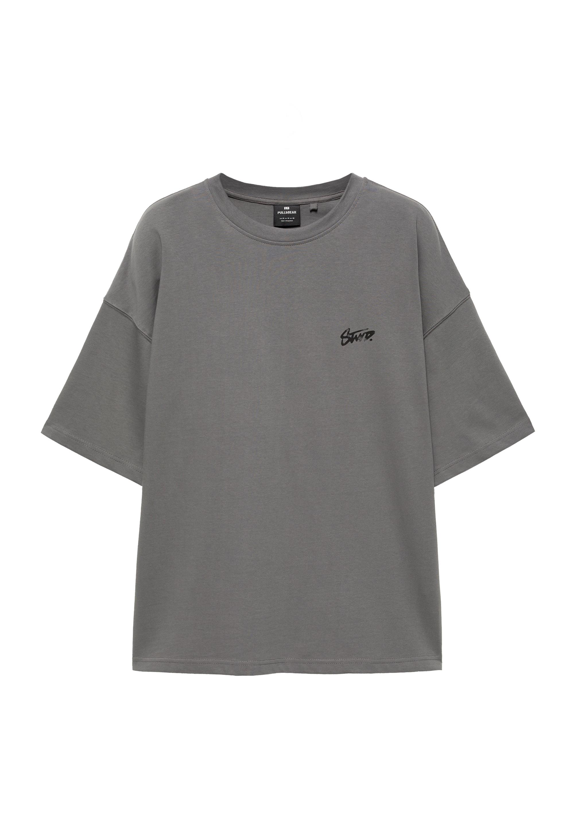 Oversize STWD T-shirt — Grey