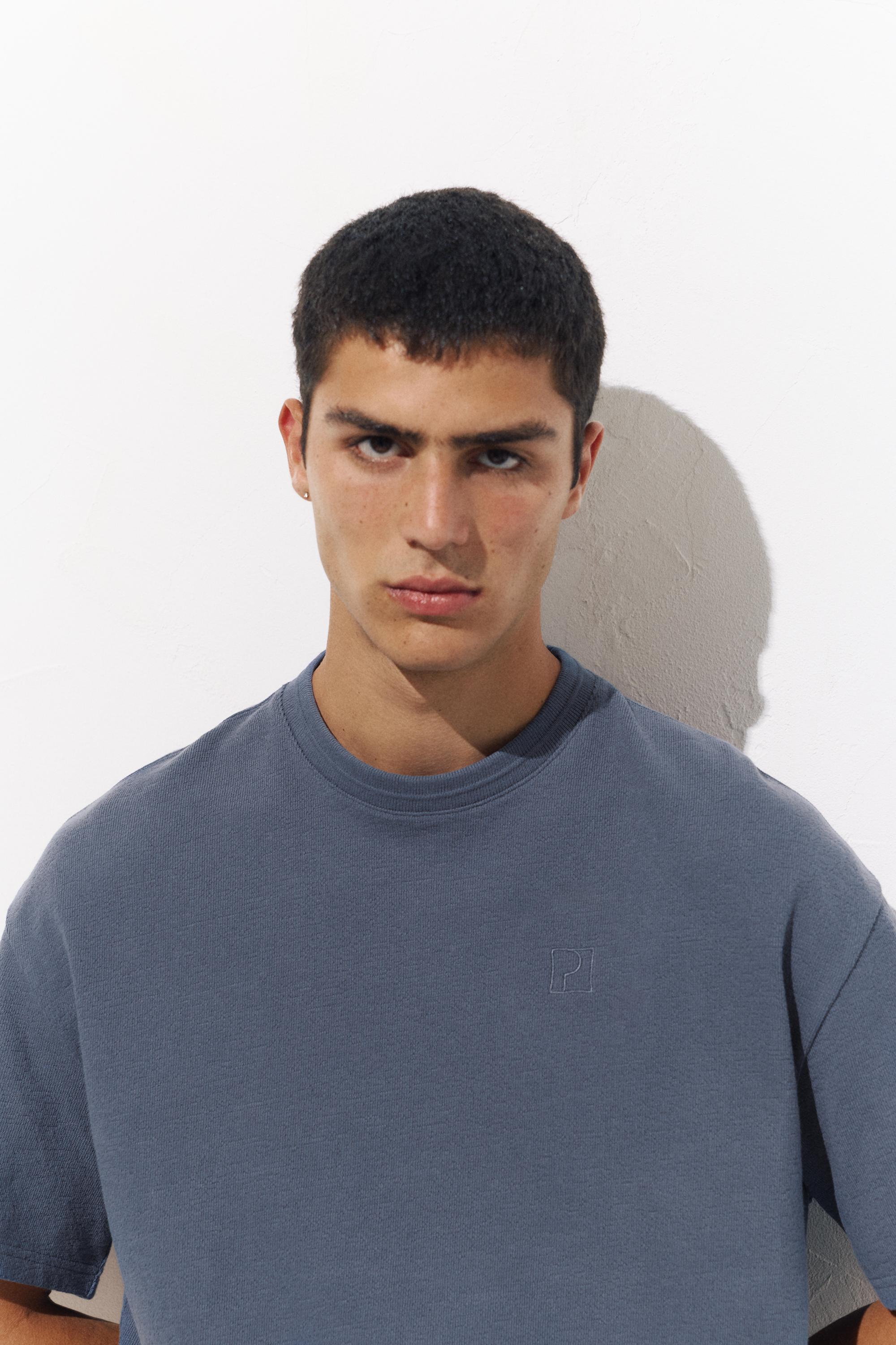 Kısa kollu logolu sweatshirt - Görsel 10