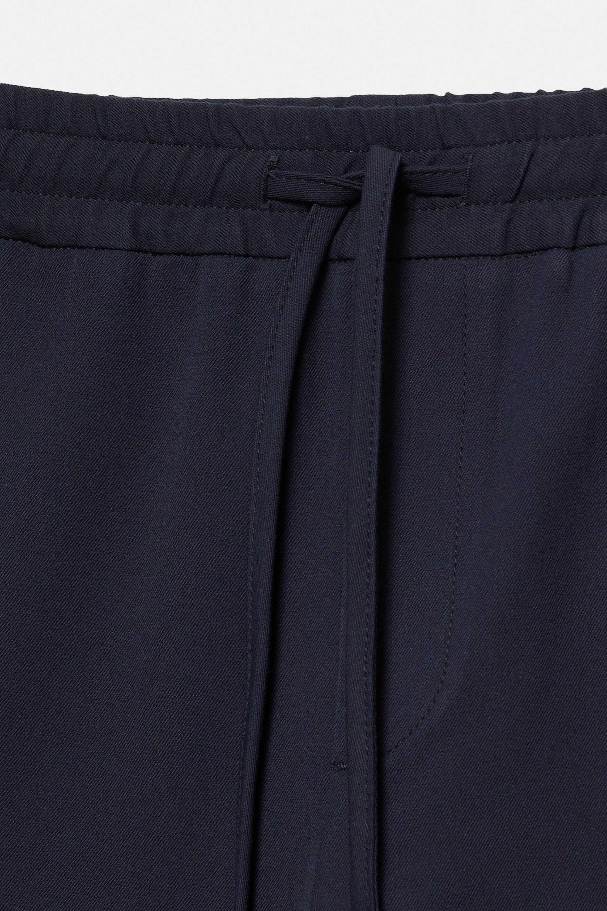 Tailored fit joggers — Navy