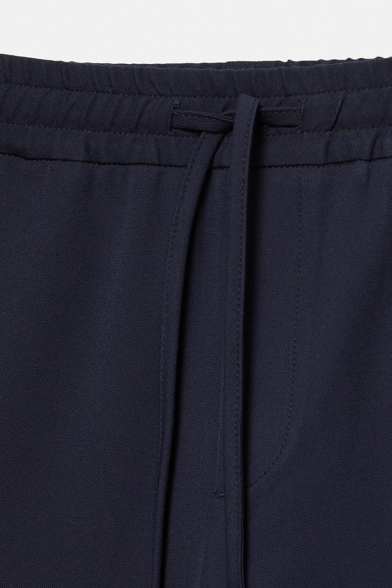 Tailored fit joggers — Navy