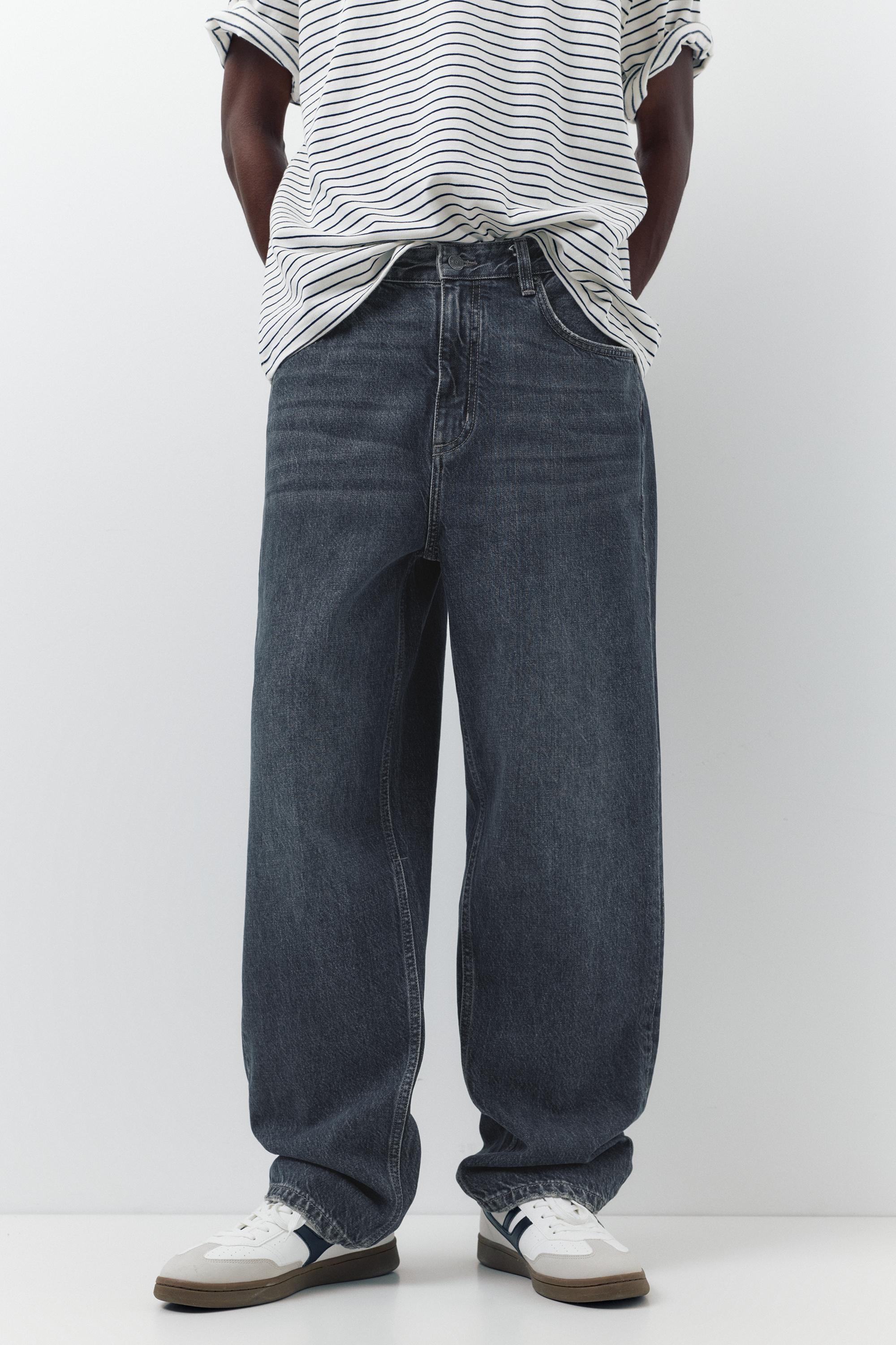 Baggy jeans — Pastel blue
