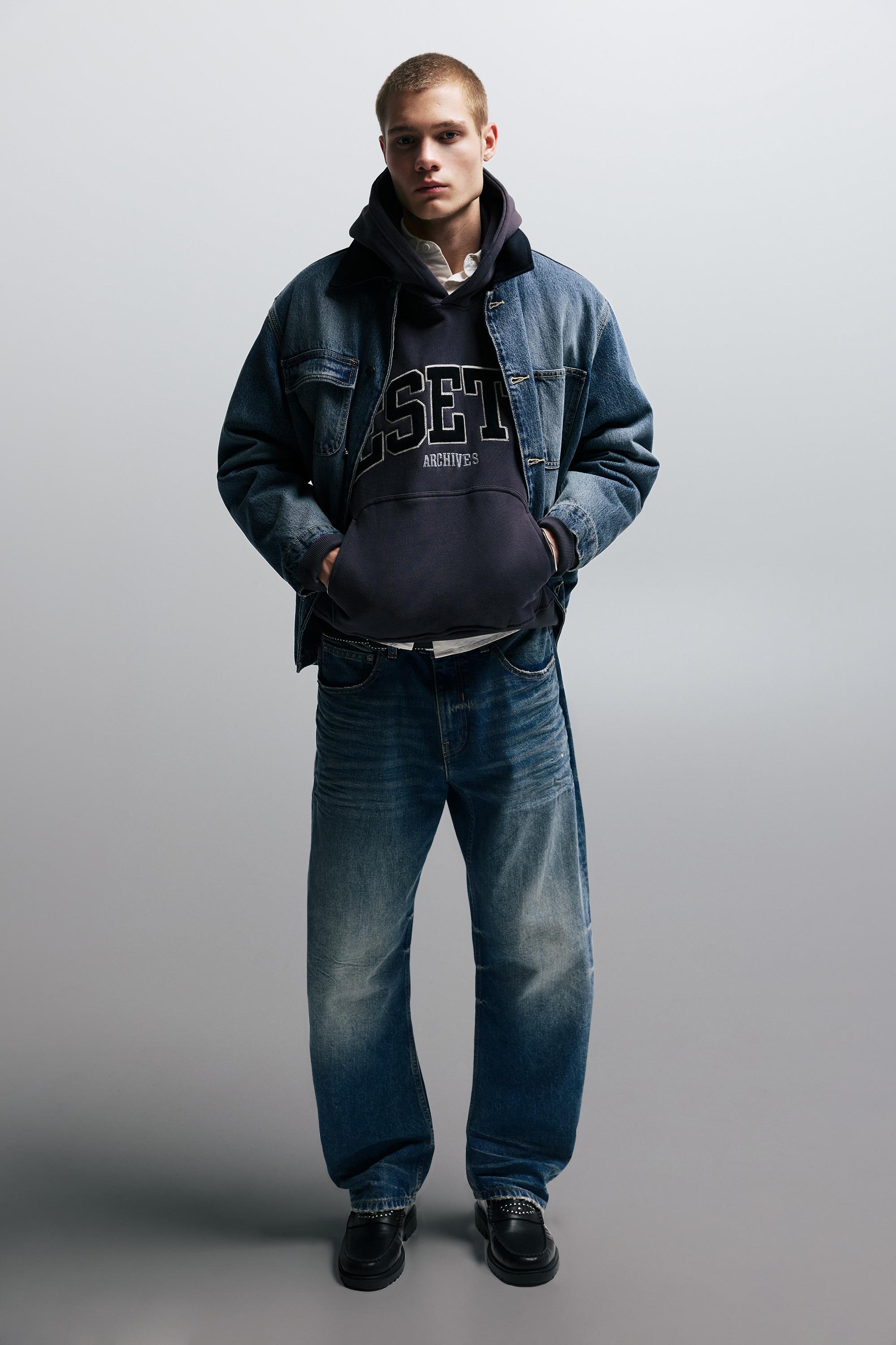 Düşük bel bol kesim jean - Görsel 71