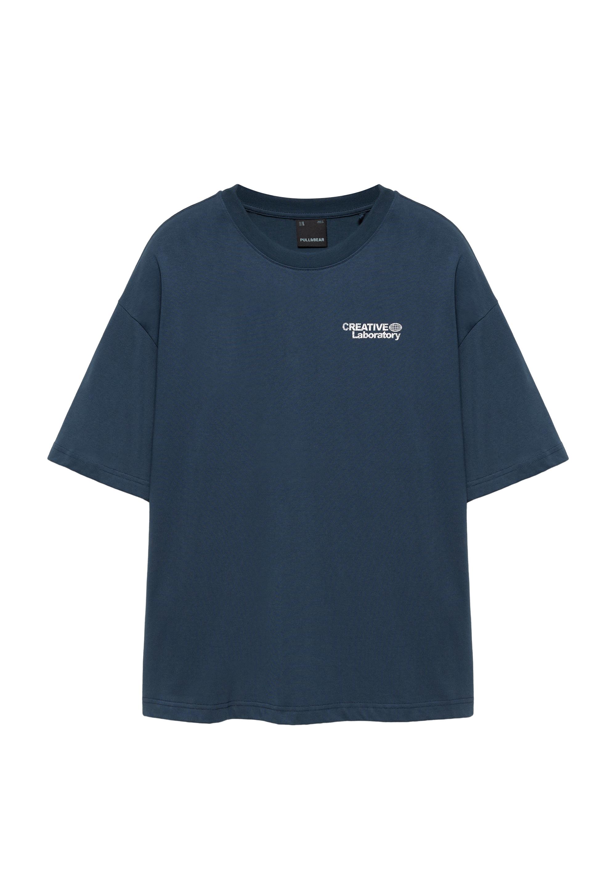 Creative Laboratory graphic T-shirt — Navy