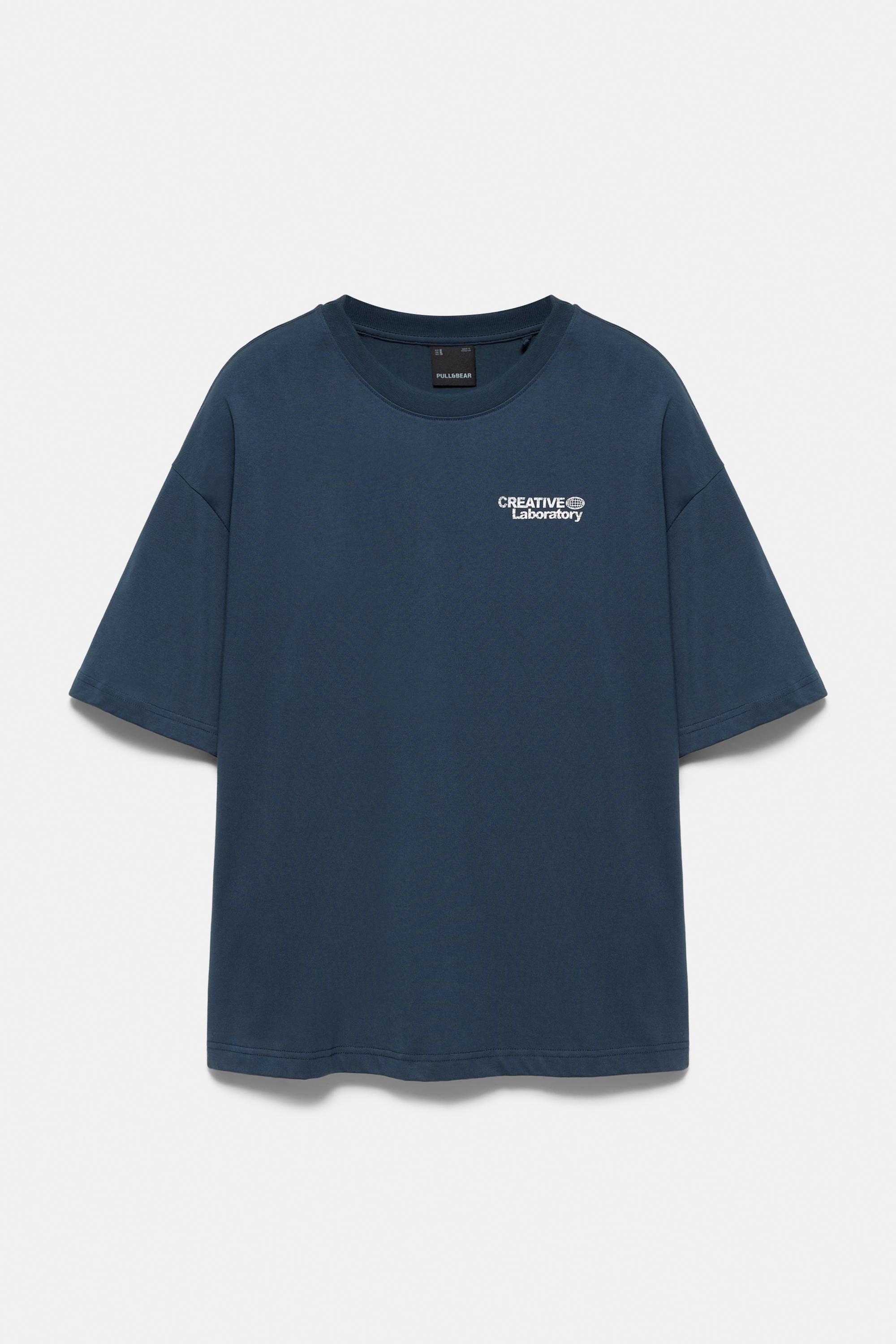 Creative Laboratory graphic T-shirt — Navy