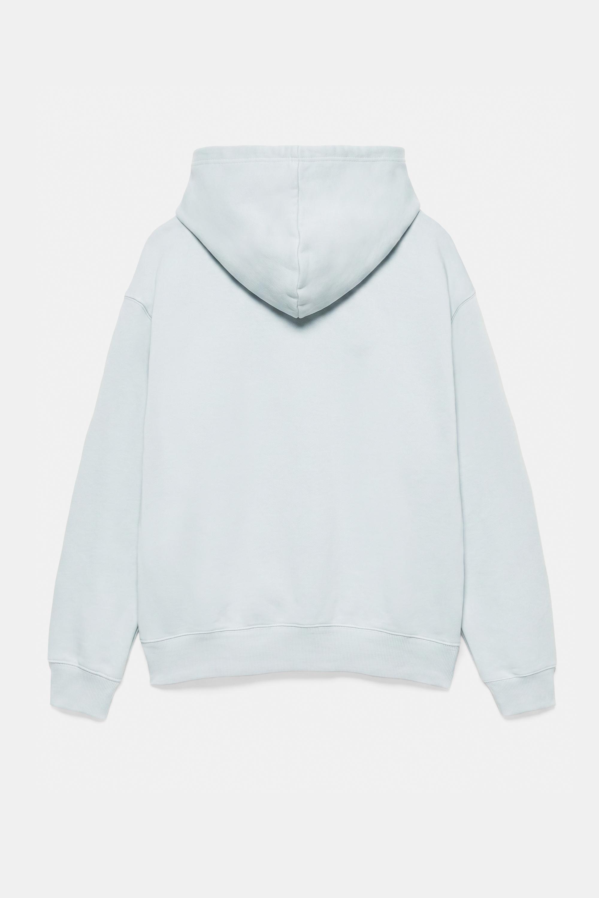 Basic hoodie — Sky blue