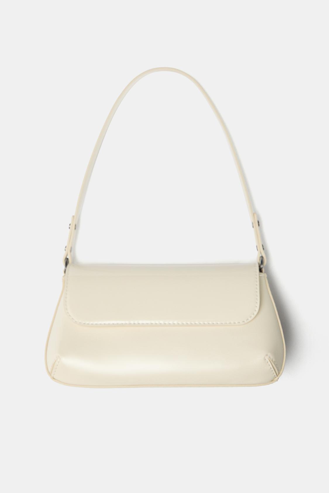 Faux Leather Pull And Bear Sac A Main Sac Bandoulière Asymétrique