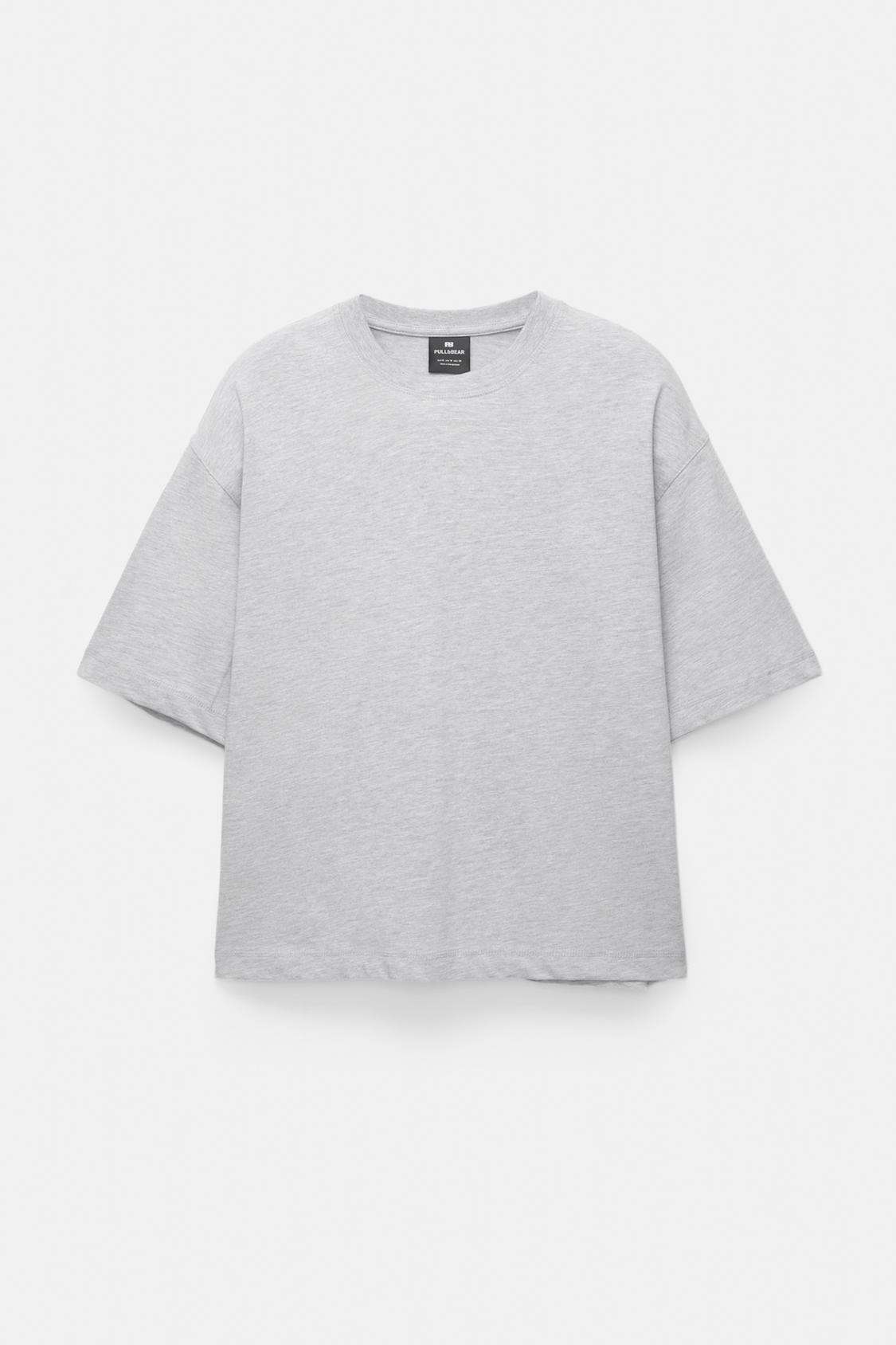 Cropped T-shirt PULL&BEAR