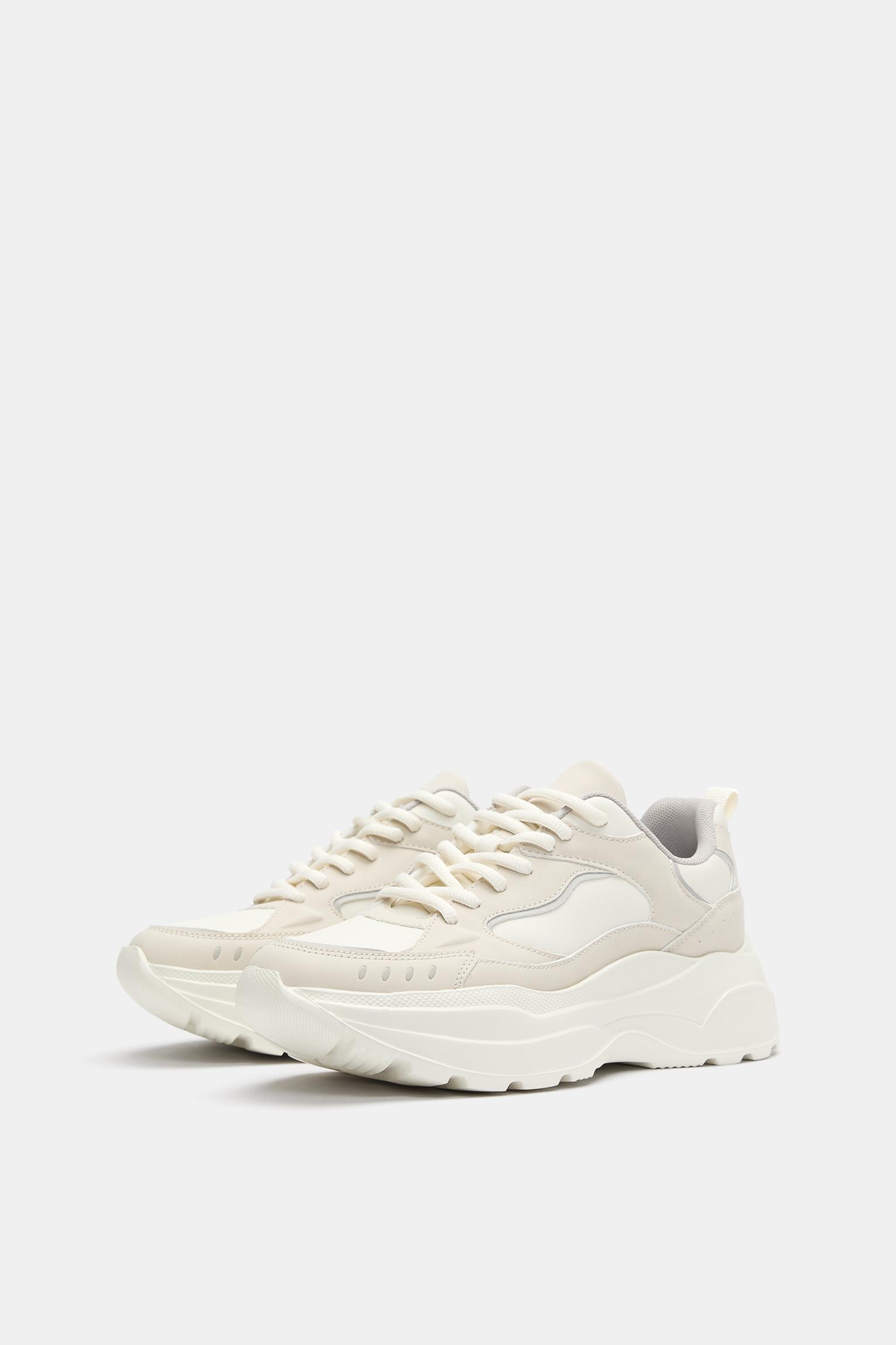 Chunky trainers — Sand
