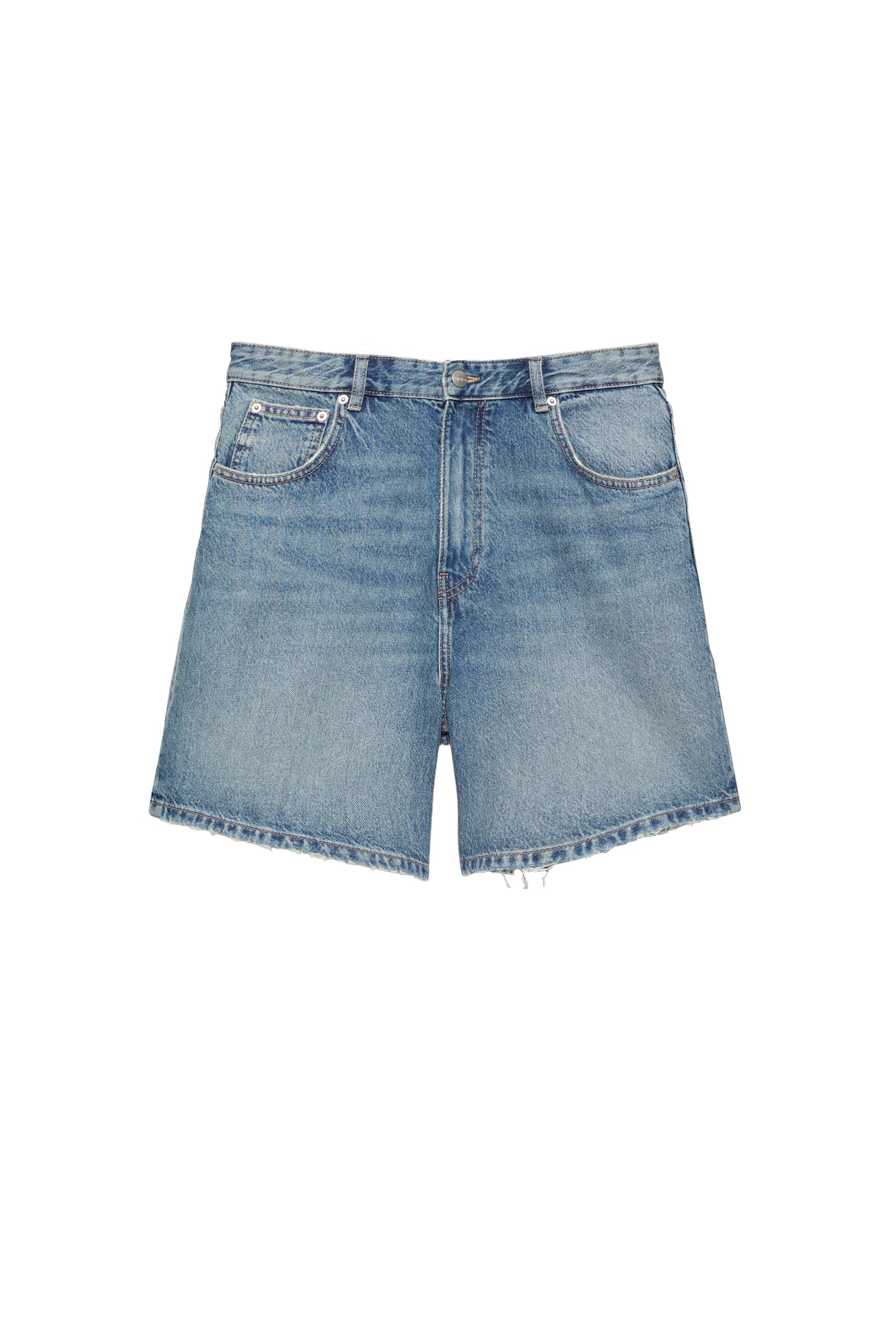 Denim bermuda - Görsel 3