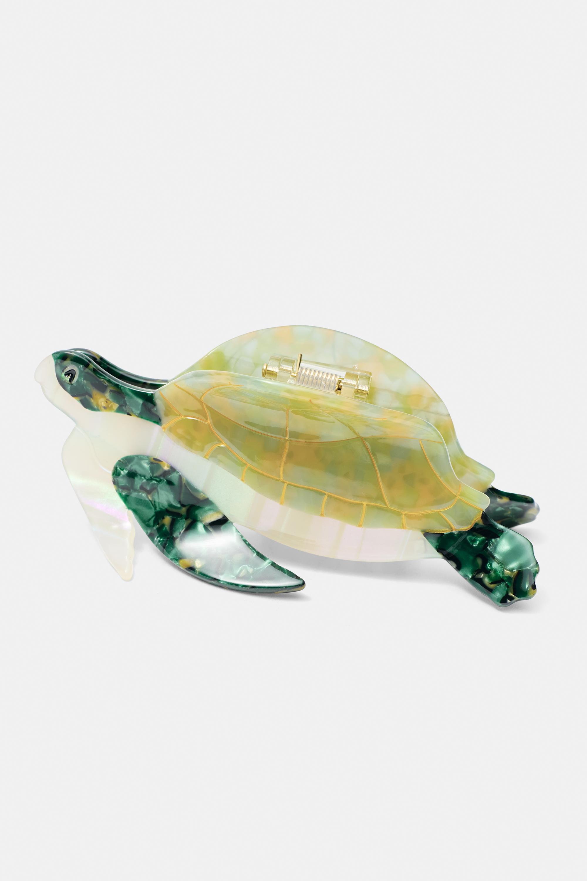 Pleasures x STWD tortoiseshell hair clip — Green