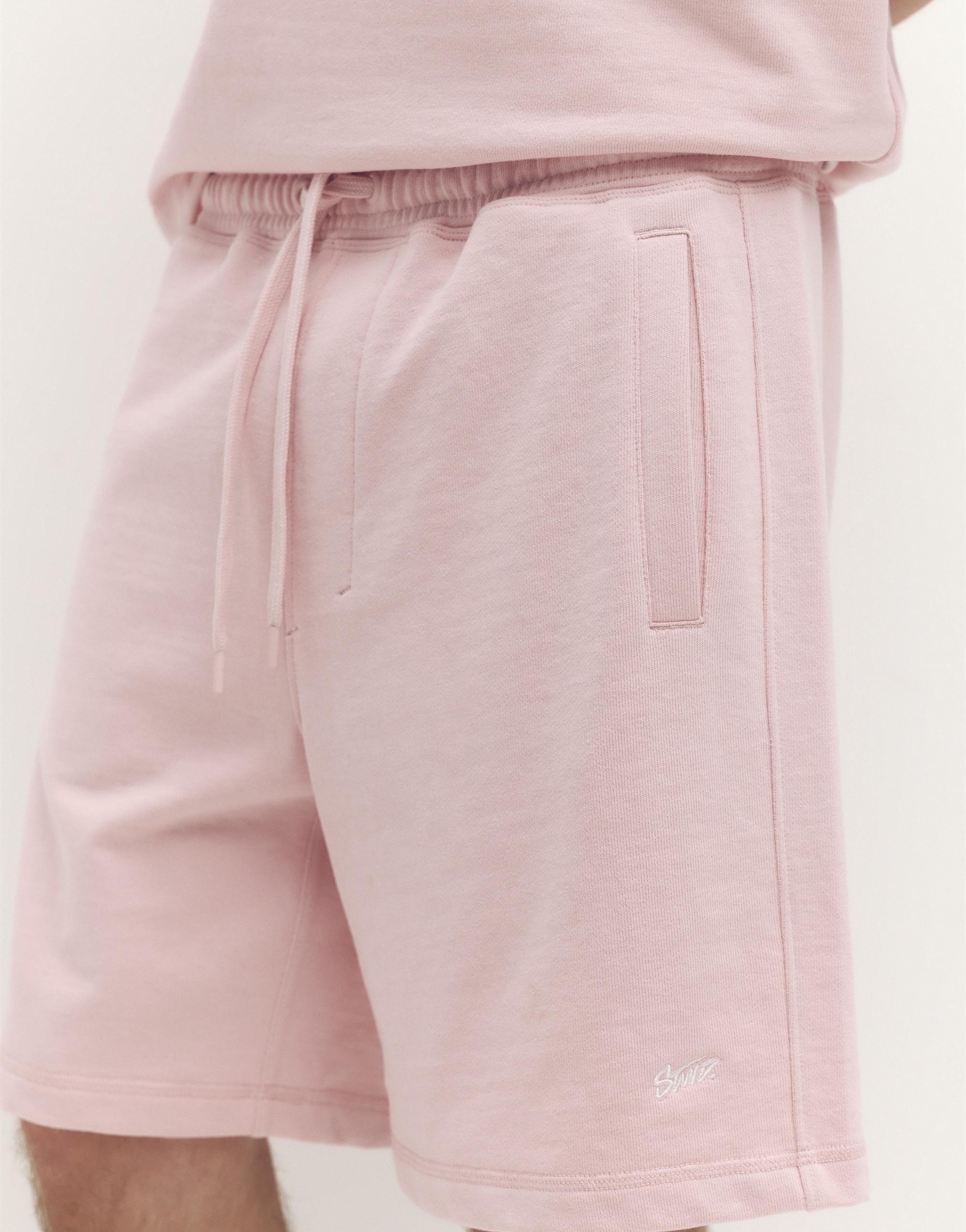 Logolu jogger bermuda şort - Görsel 36