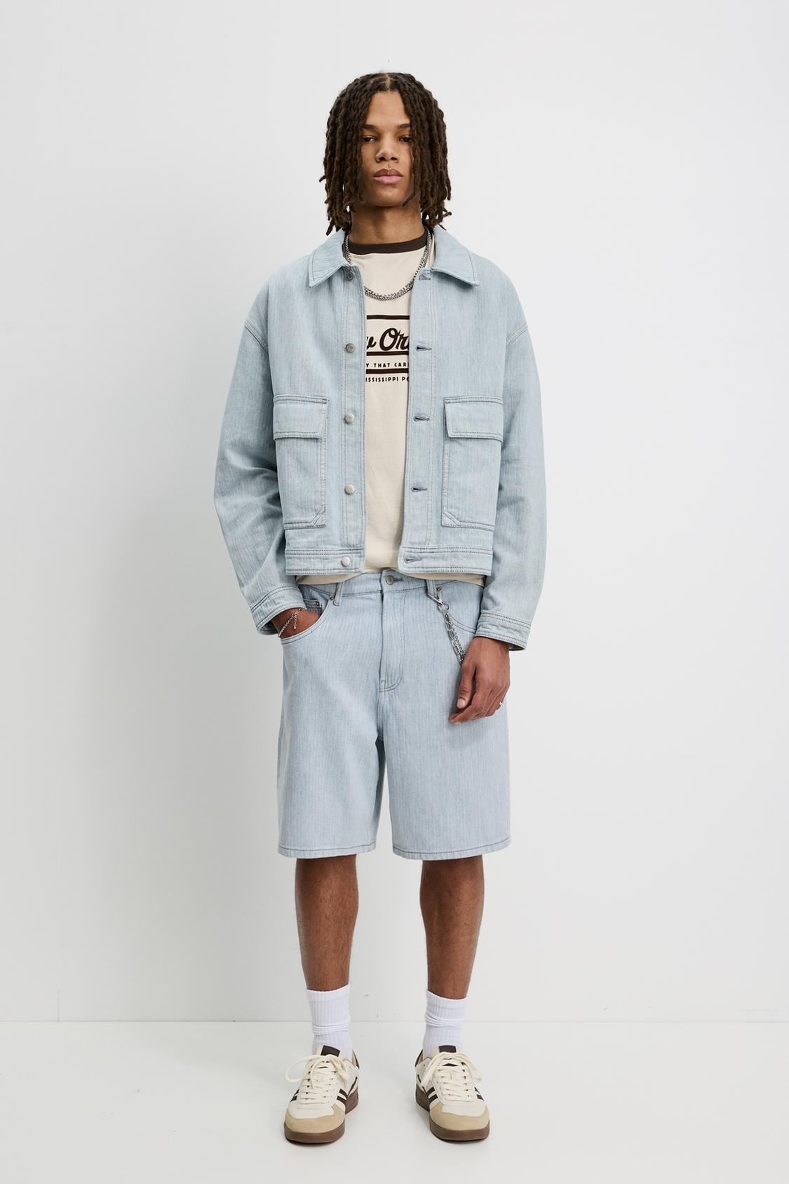 Denim Vaqueros Pull And Bear Hombre Jeans Pantalon Corto Hombre