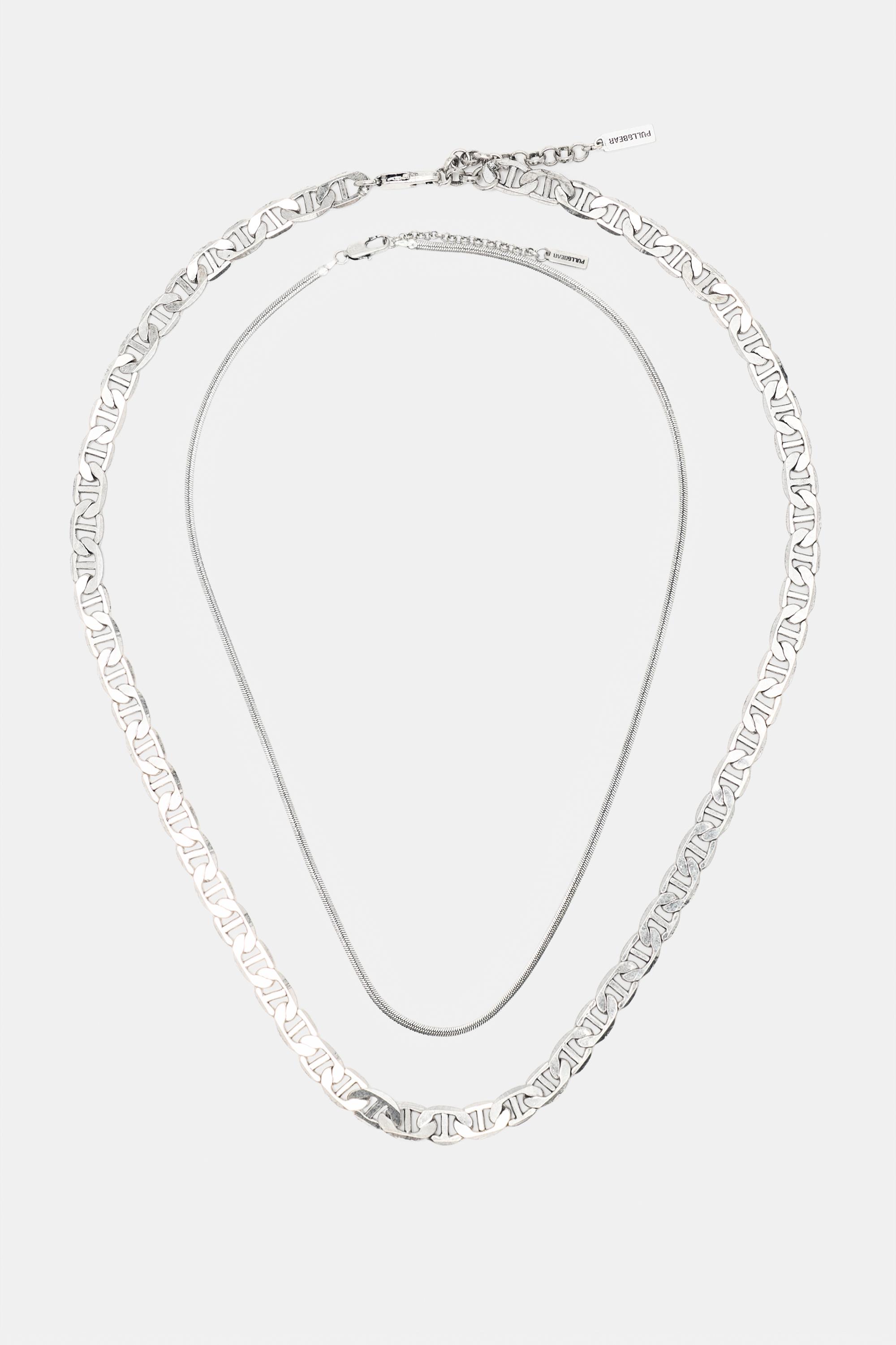 2-pack of chain necklaces — Others