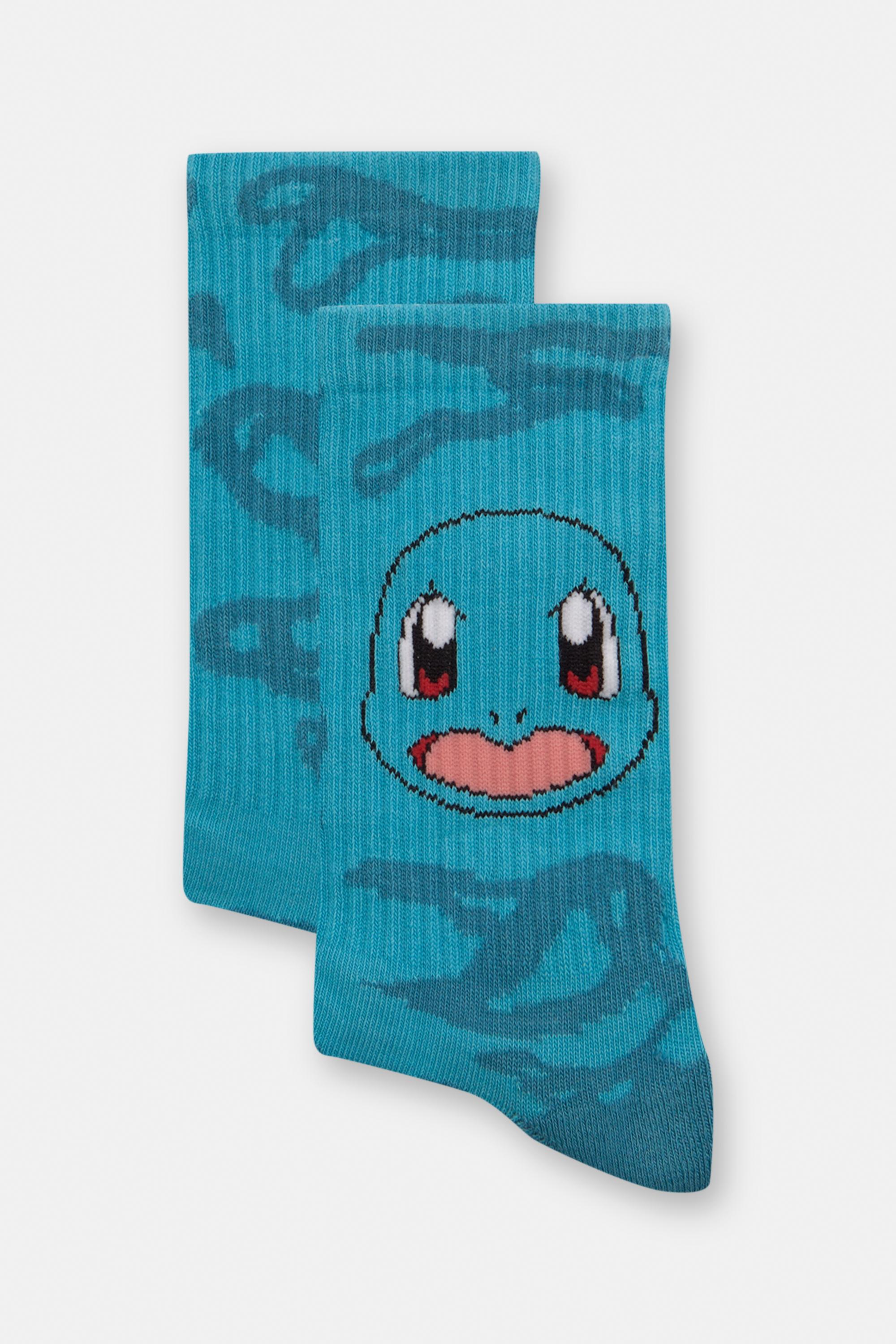Pokémon Squirtle Socks — Sky blue
