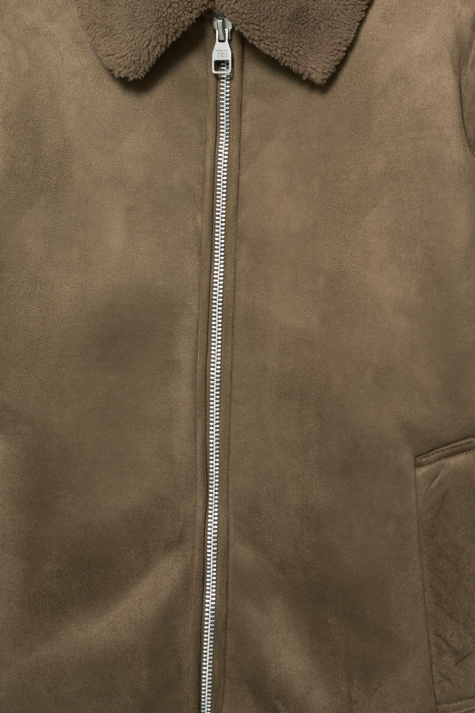 Combined double-faced jacket — Caramel