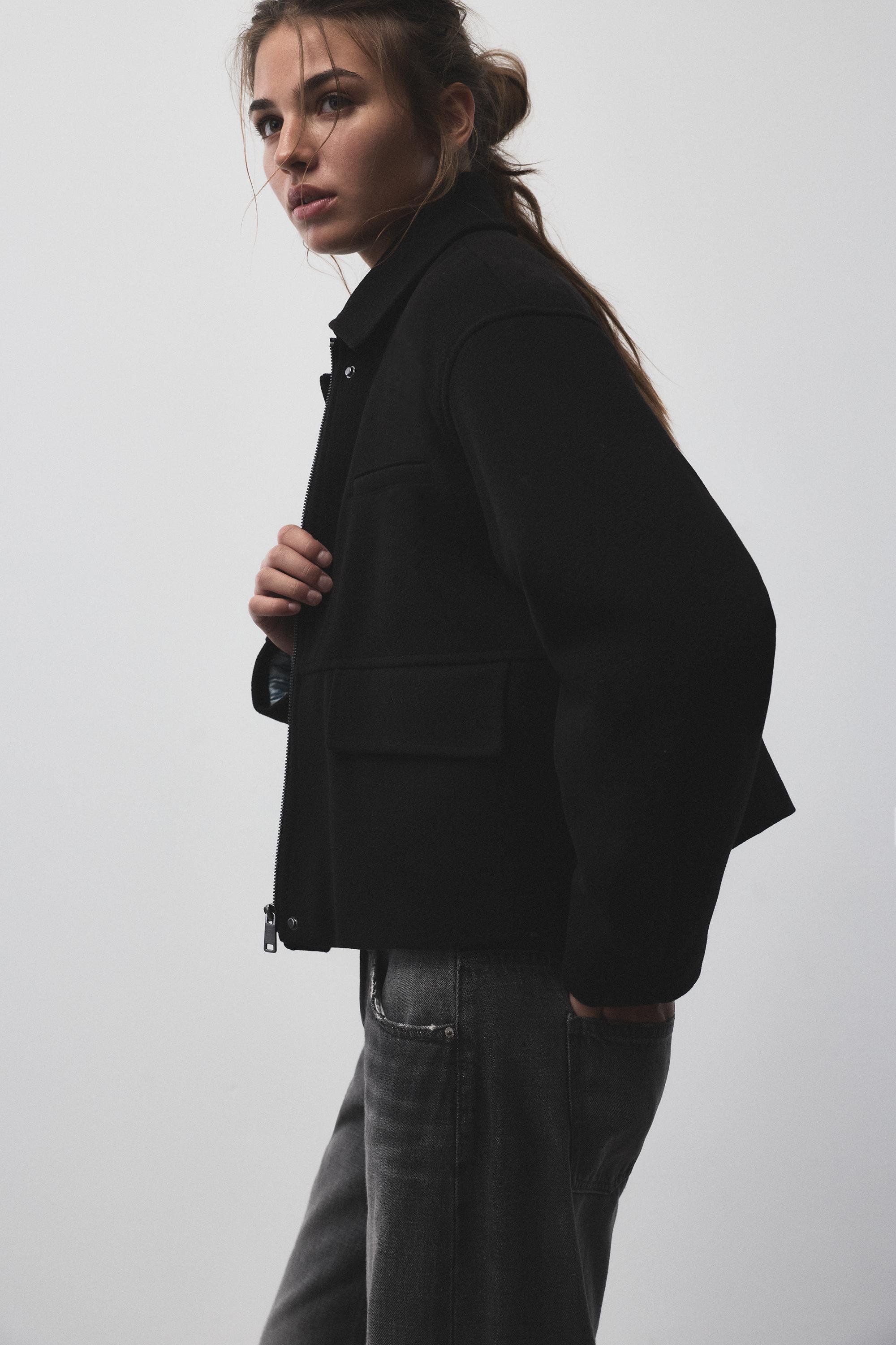 Pull&Bear Kaşe ceket görsel 6