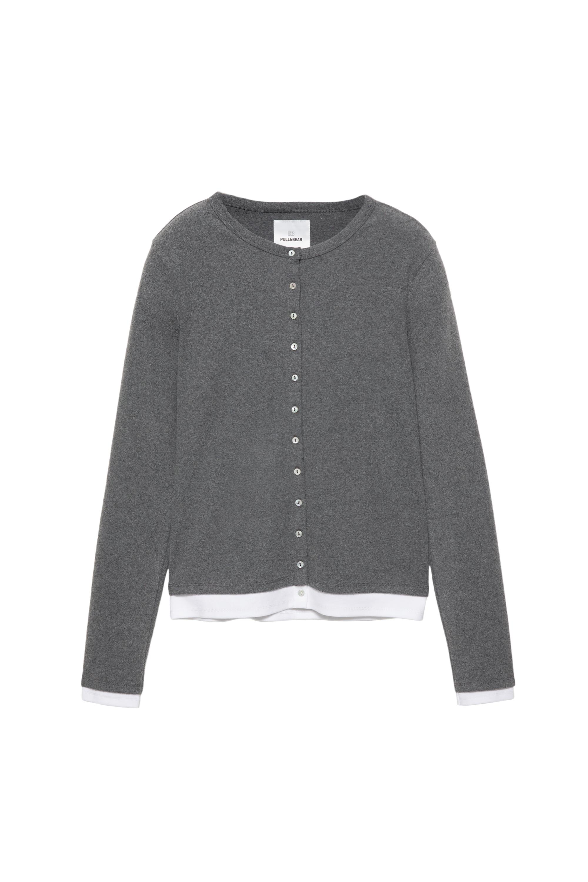 Soft-touch button jacket