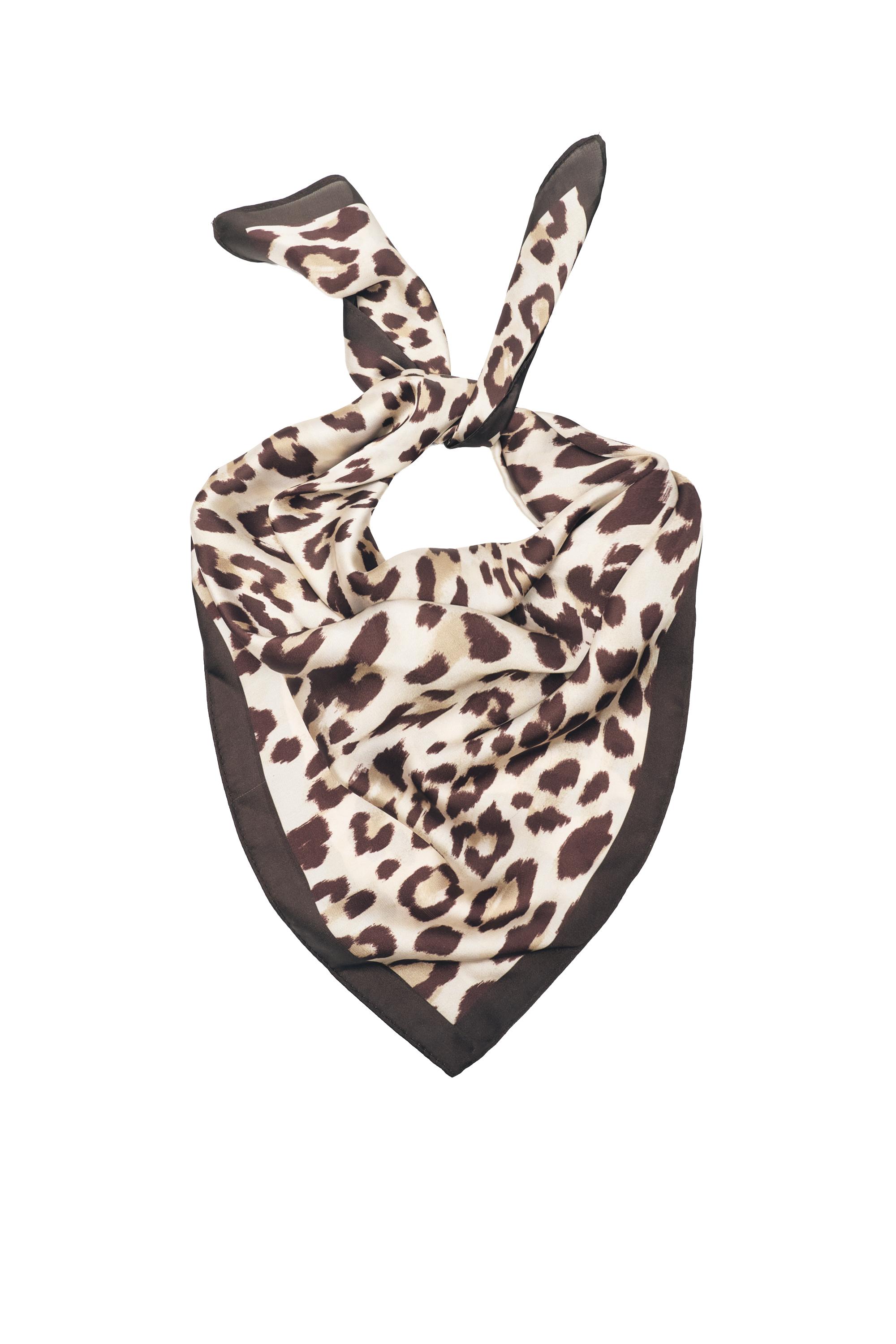 Pull&Bear Leopar desenli bandana görsel 7