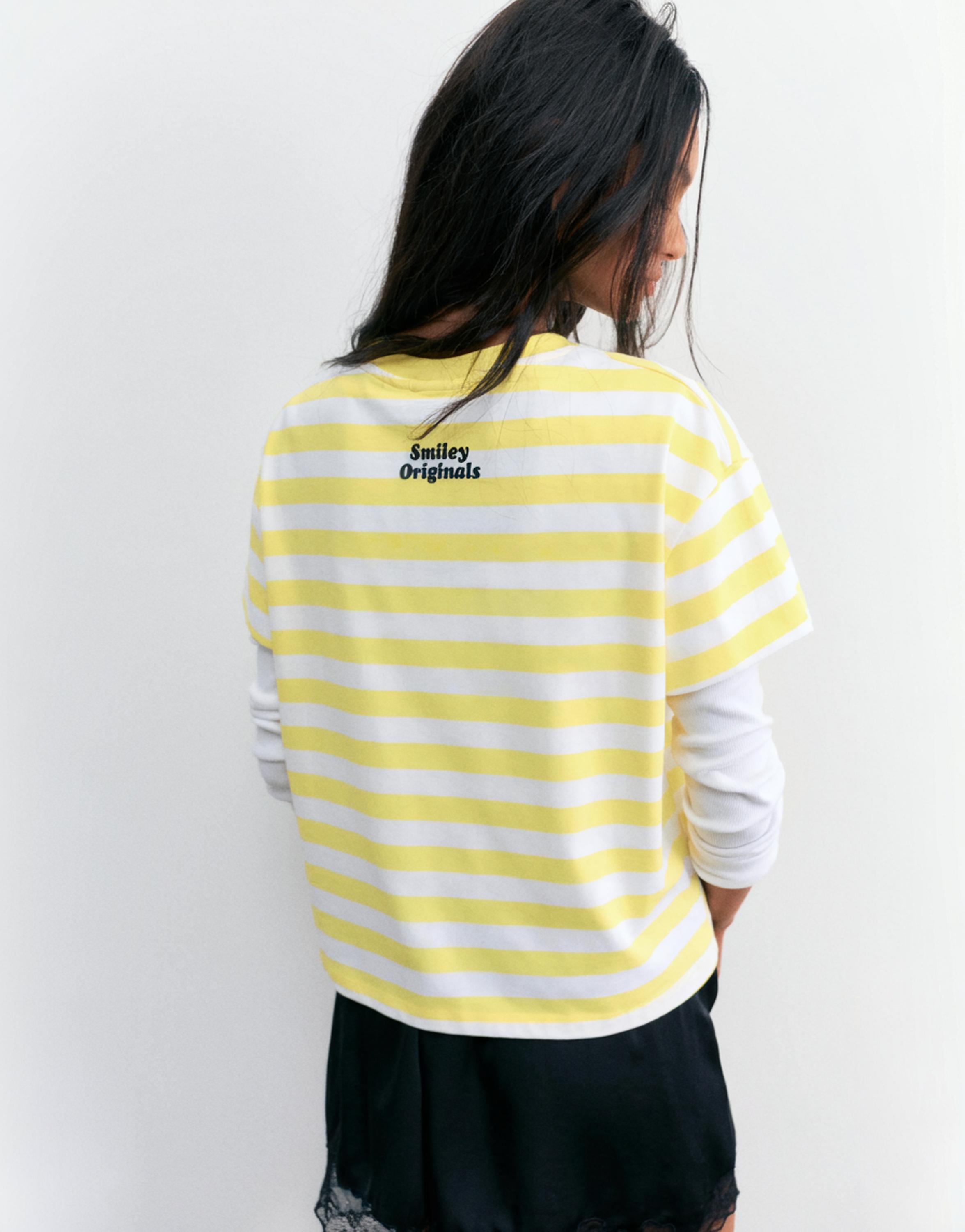 Smiley striped T-shirt — Striped