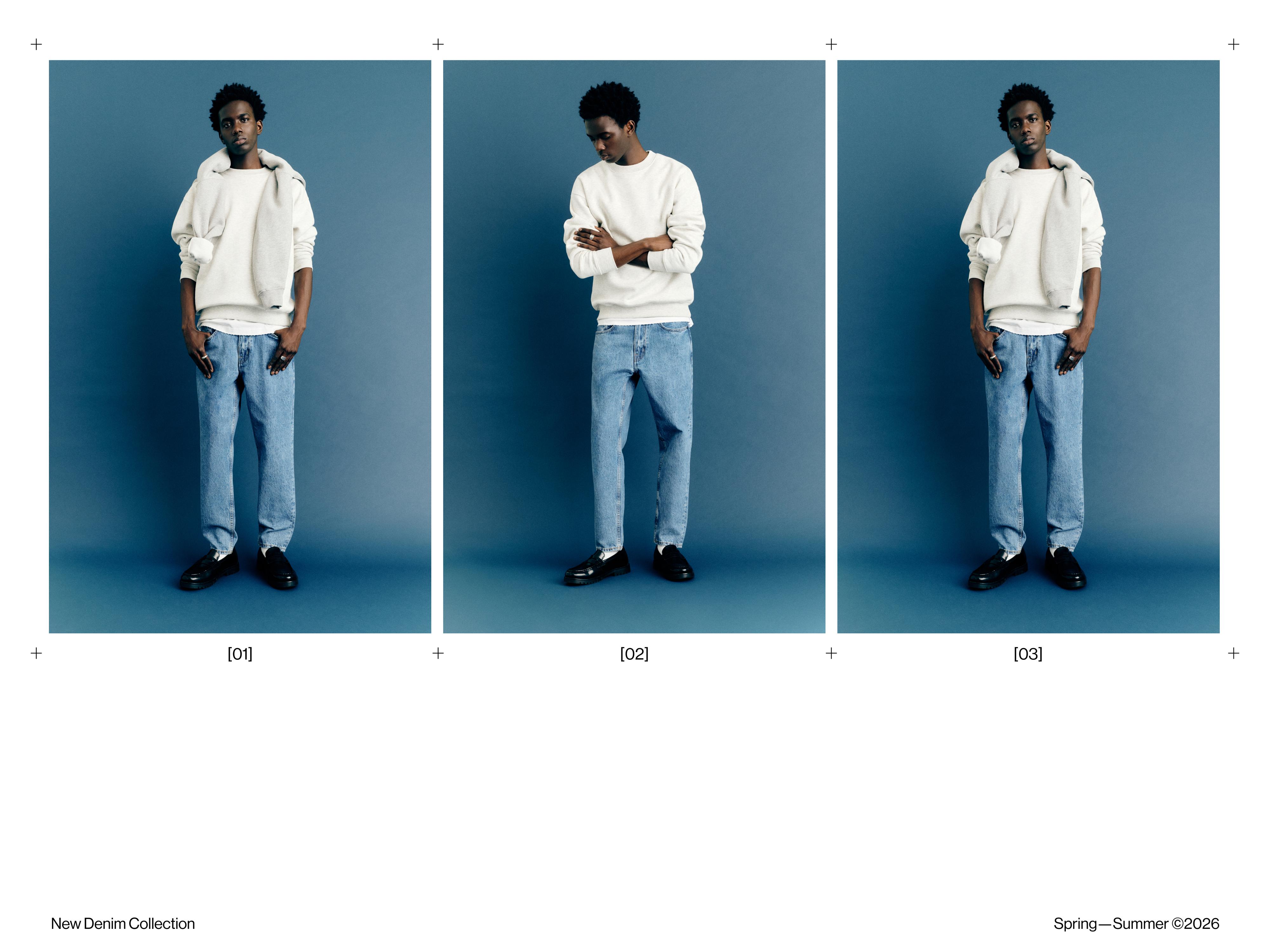 Standard jeans — Medium blue