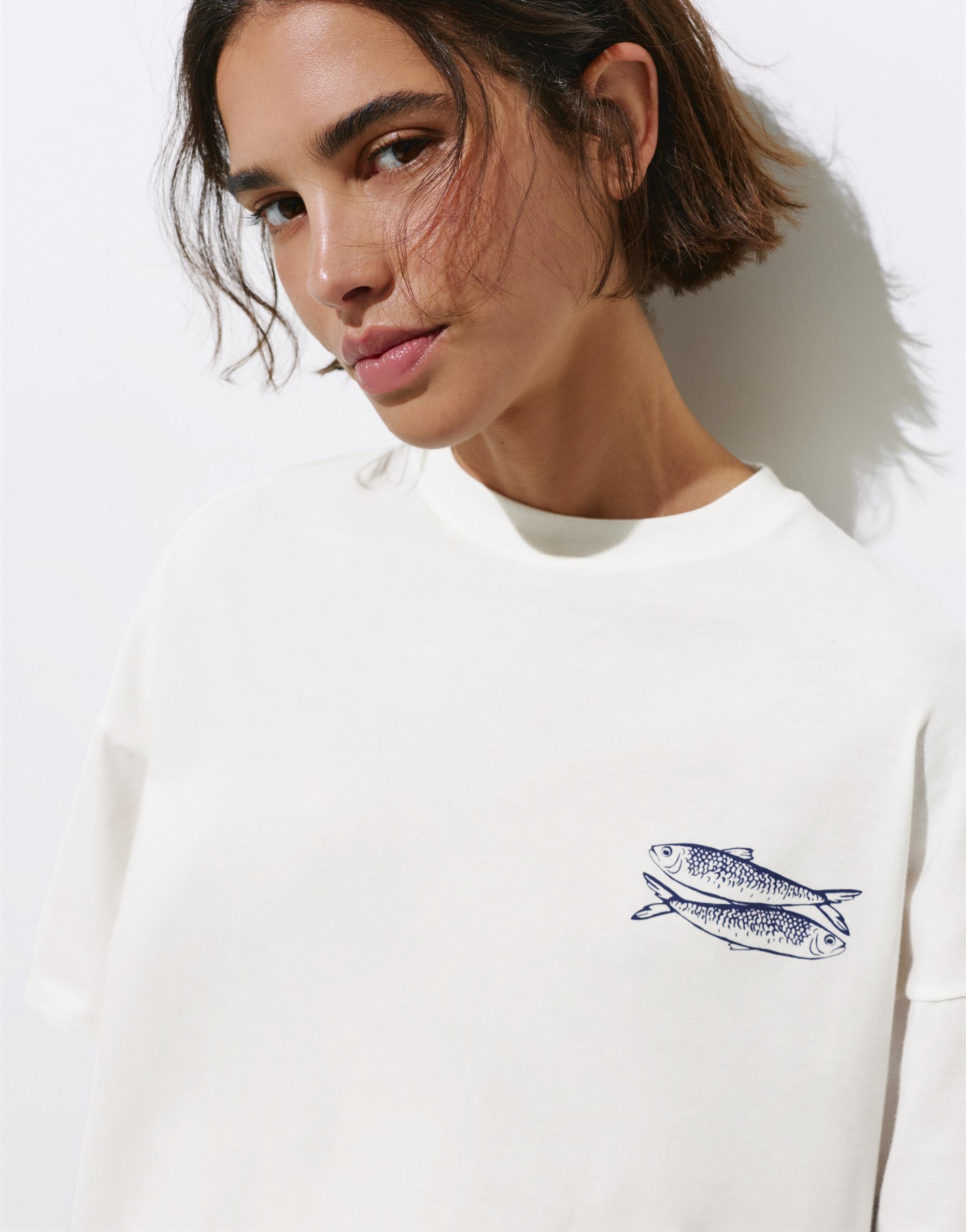 San Xoán sardine T-shirt — Ice