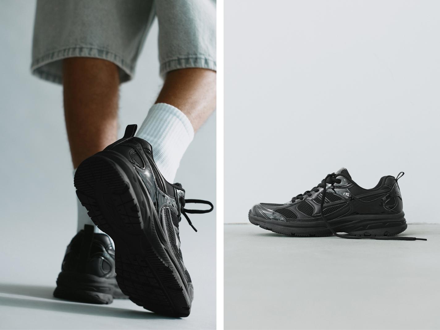 Multi-piece trainers — Black
