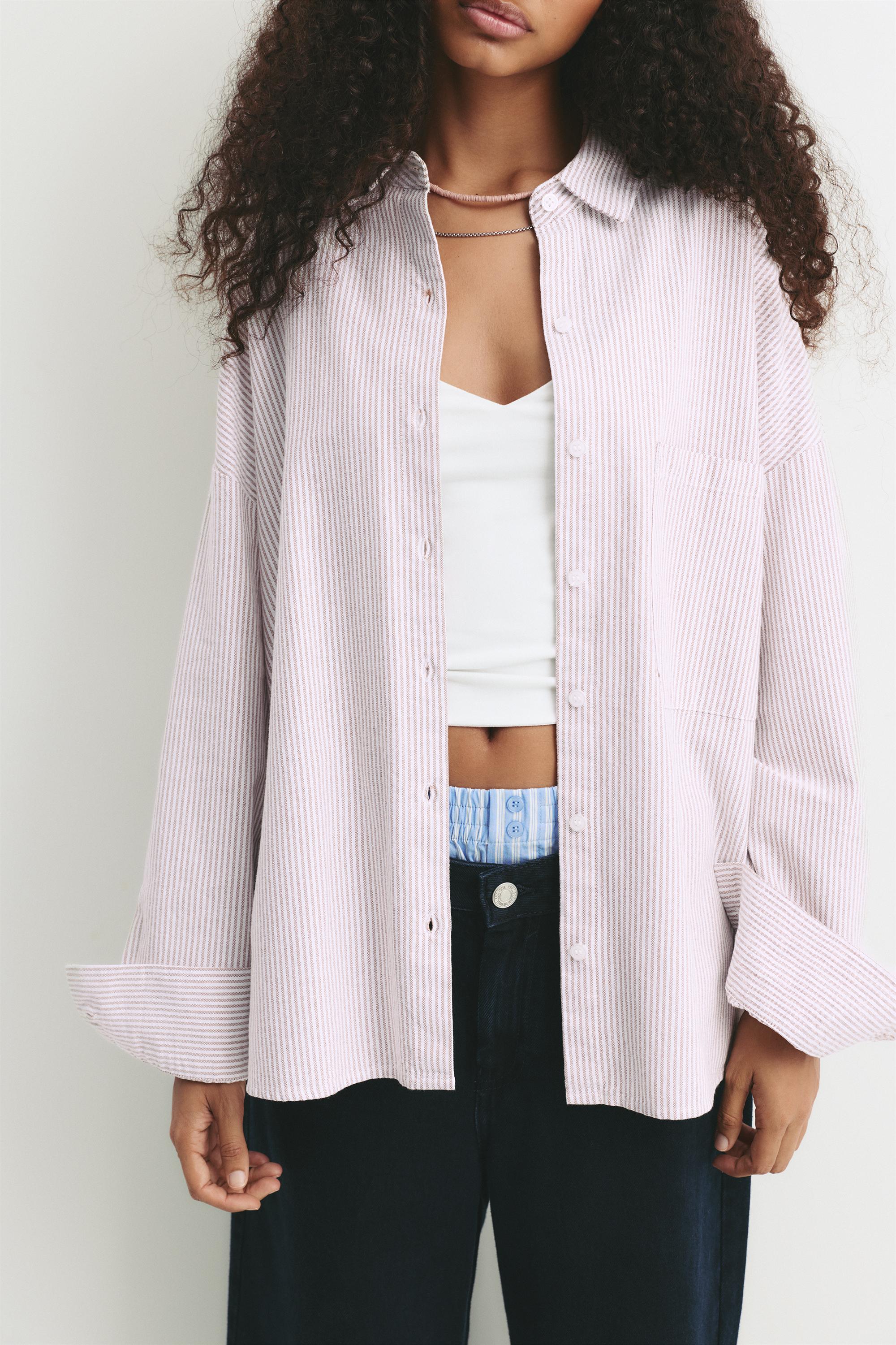 Fein Gestreiftes Hemd