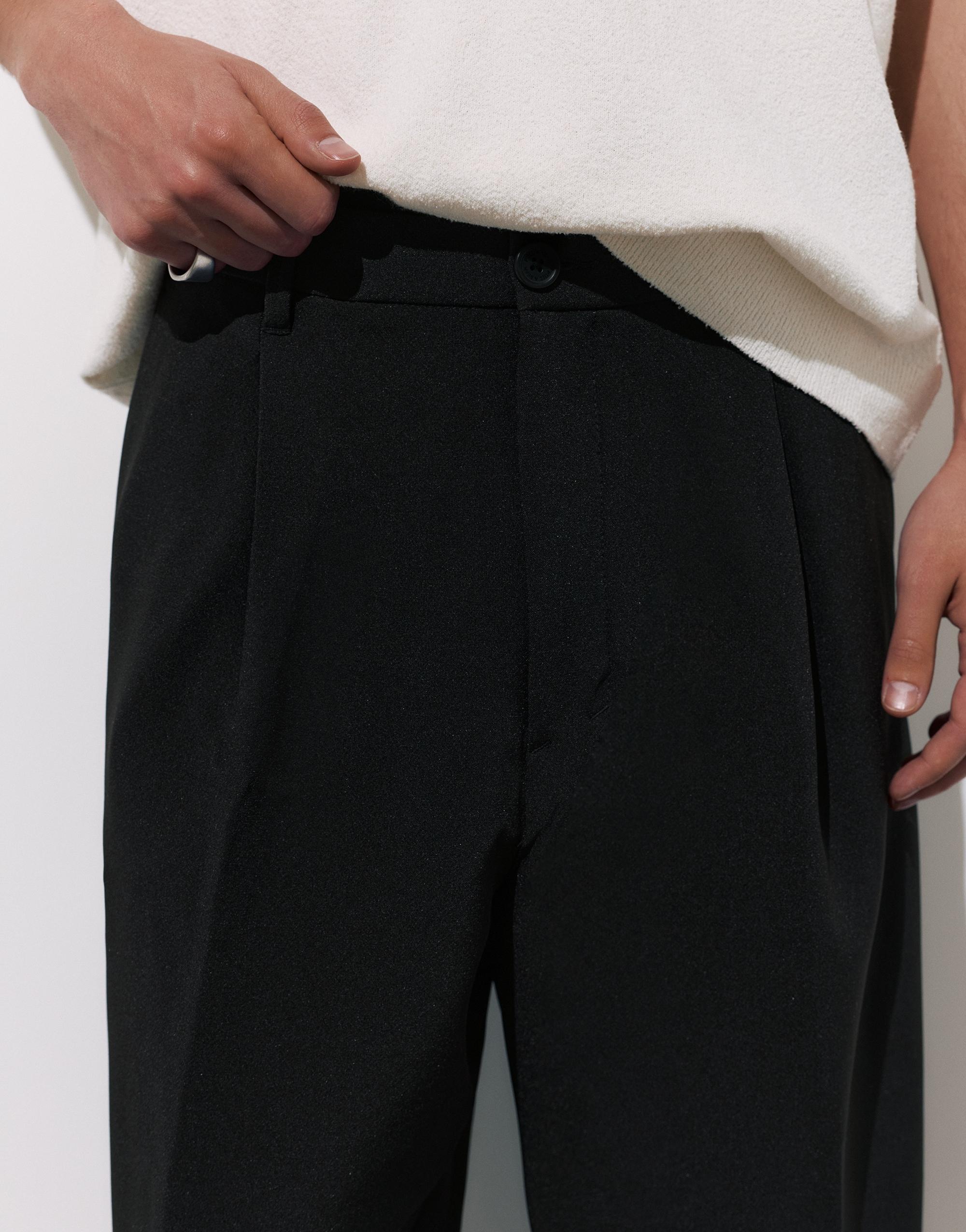 Tailored fit pilili pantolon - Görsel 14