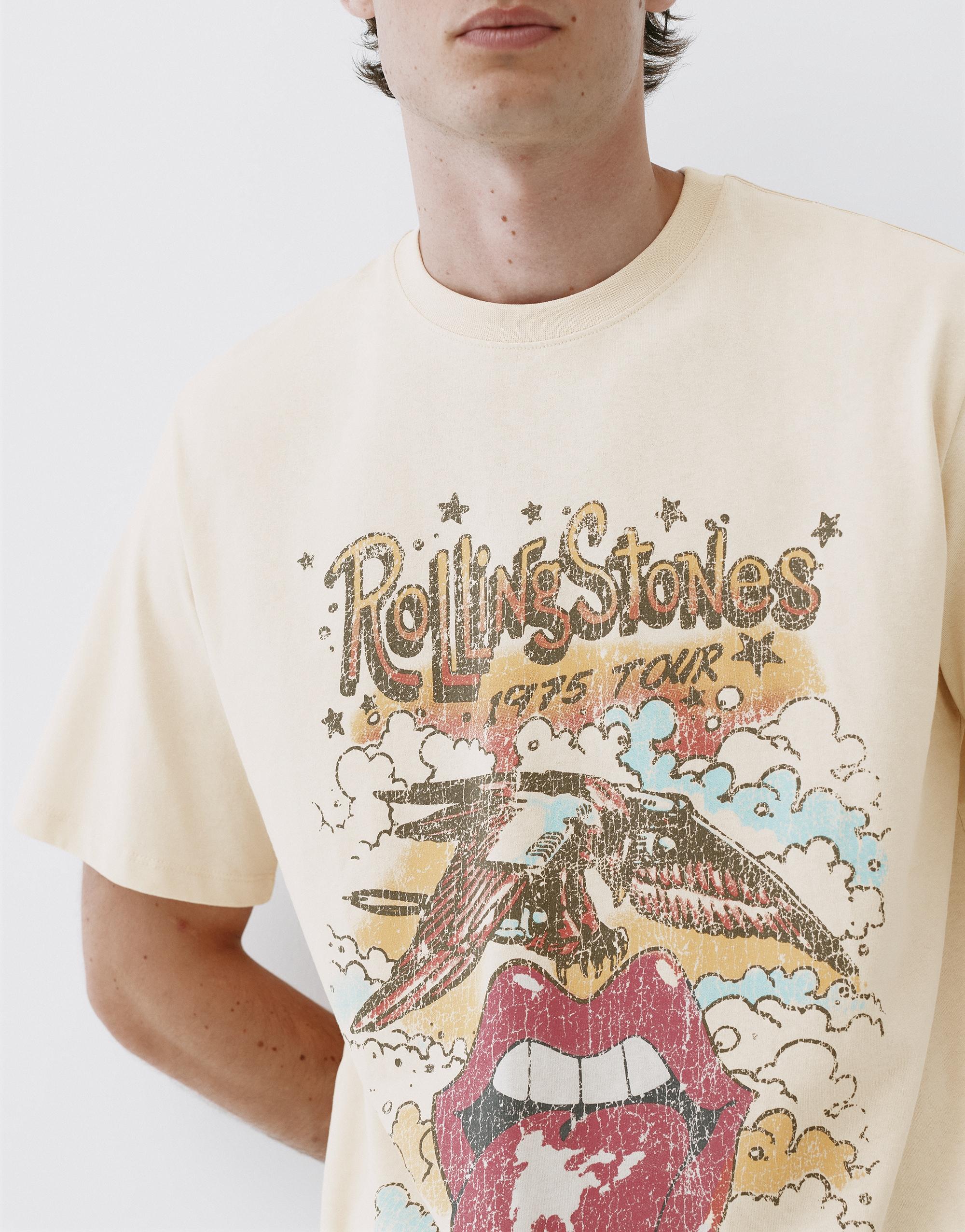 Rolling Stones T-shirt — Off white