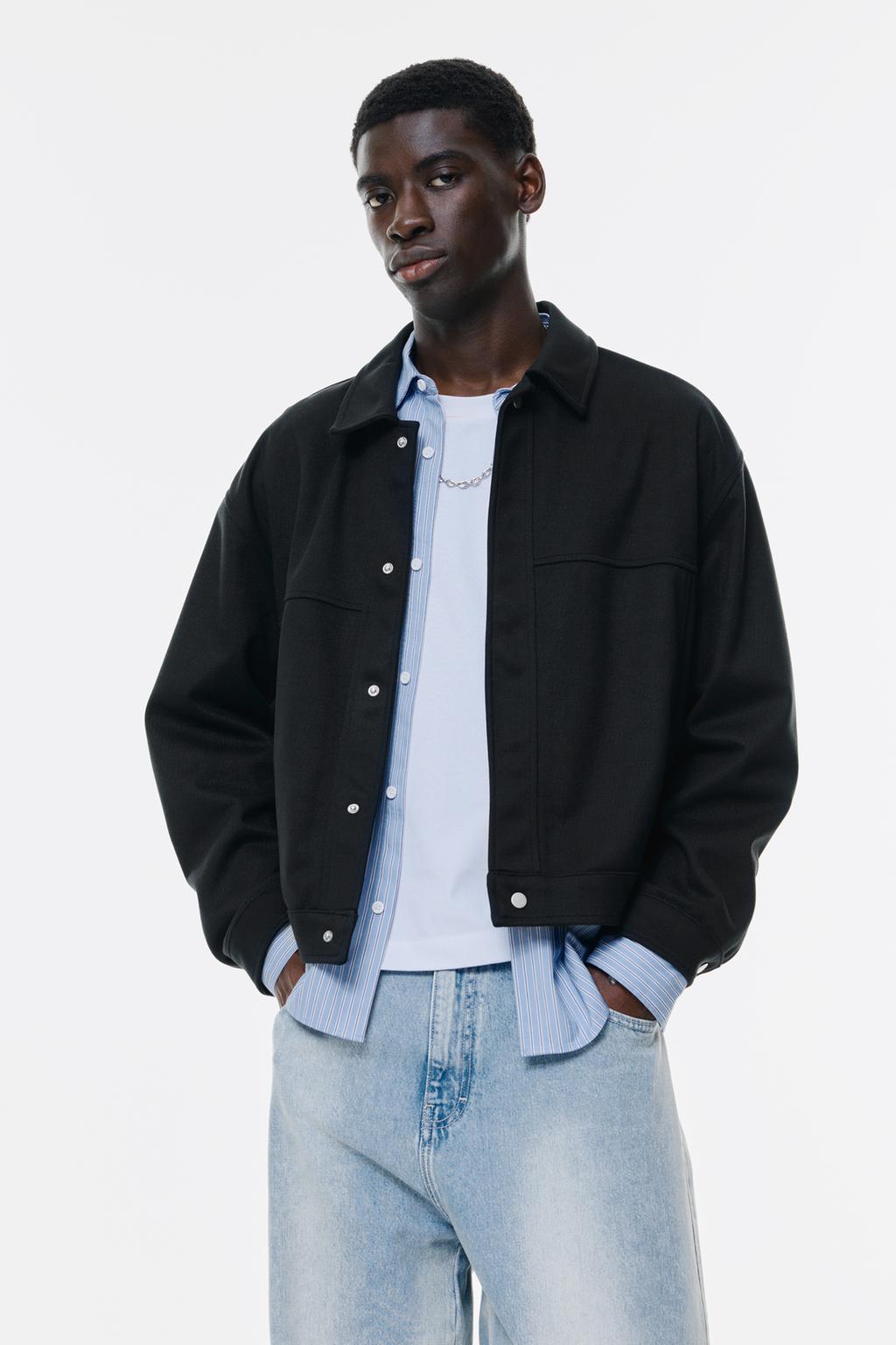 Casaco estrutura PULL&BEAR