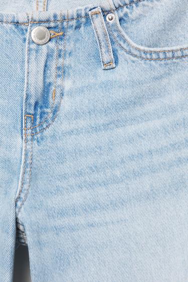 Low-rise straight-leg jeans — Pale blue 8